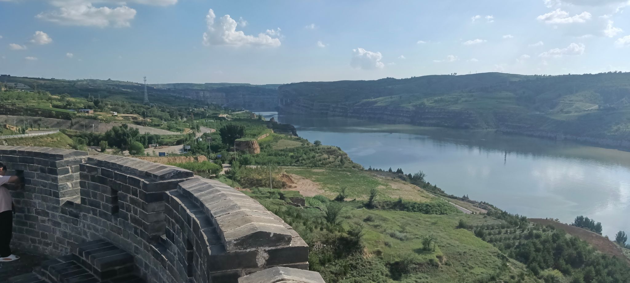 黄河边古长城遗址旅行图片 1