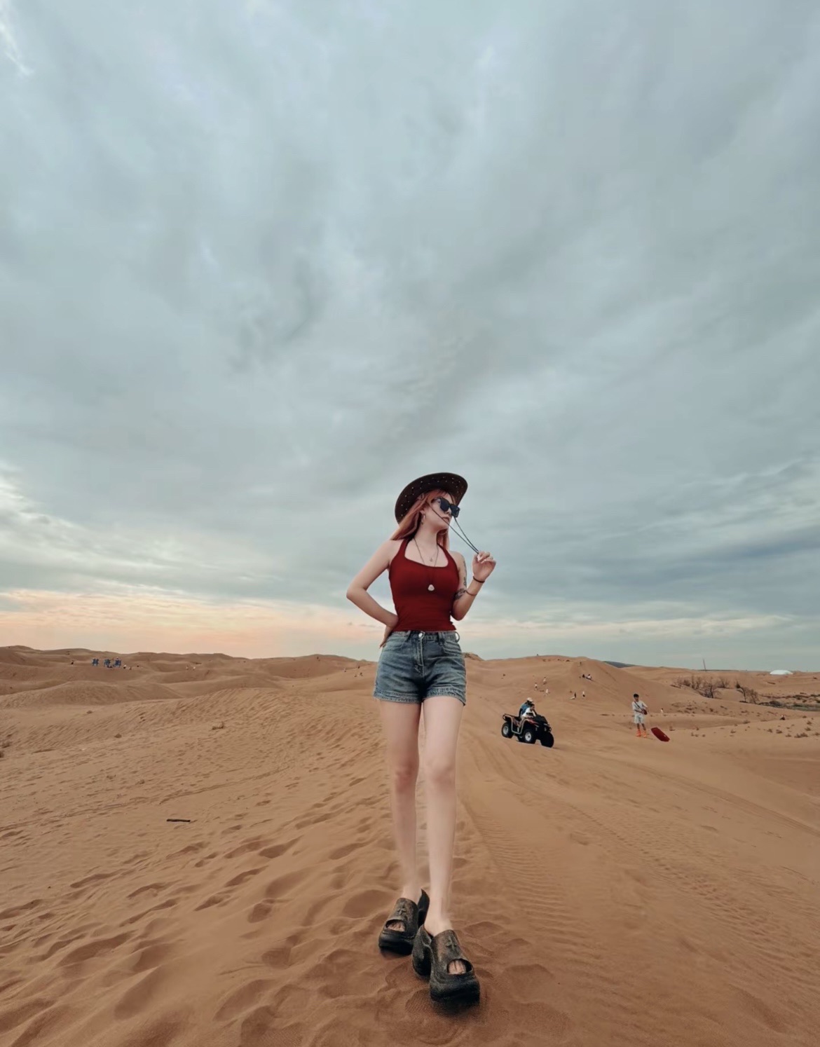 库布齐07沙漠公路旅行图片 1