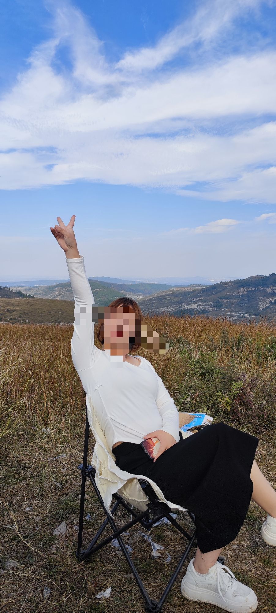 马棚村空中草原旅行图片 3