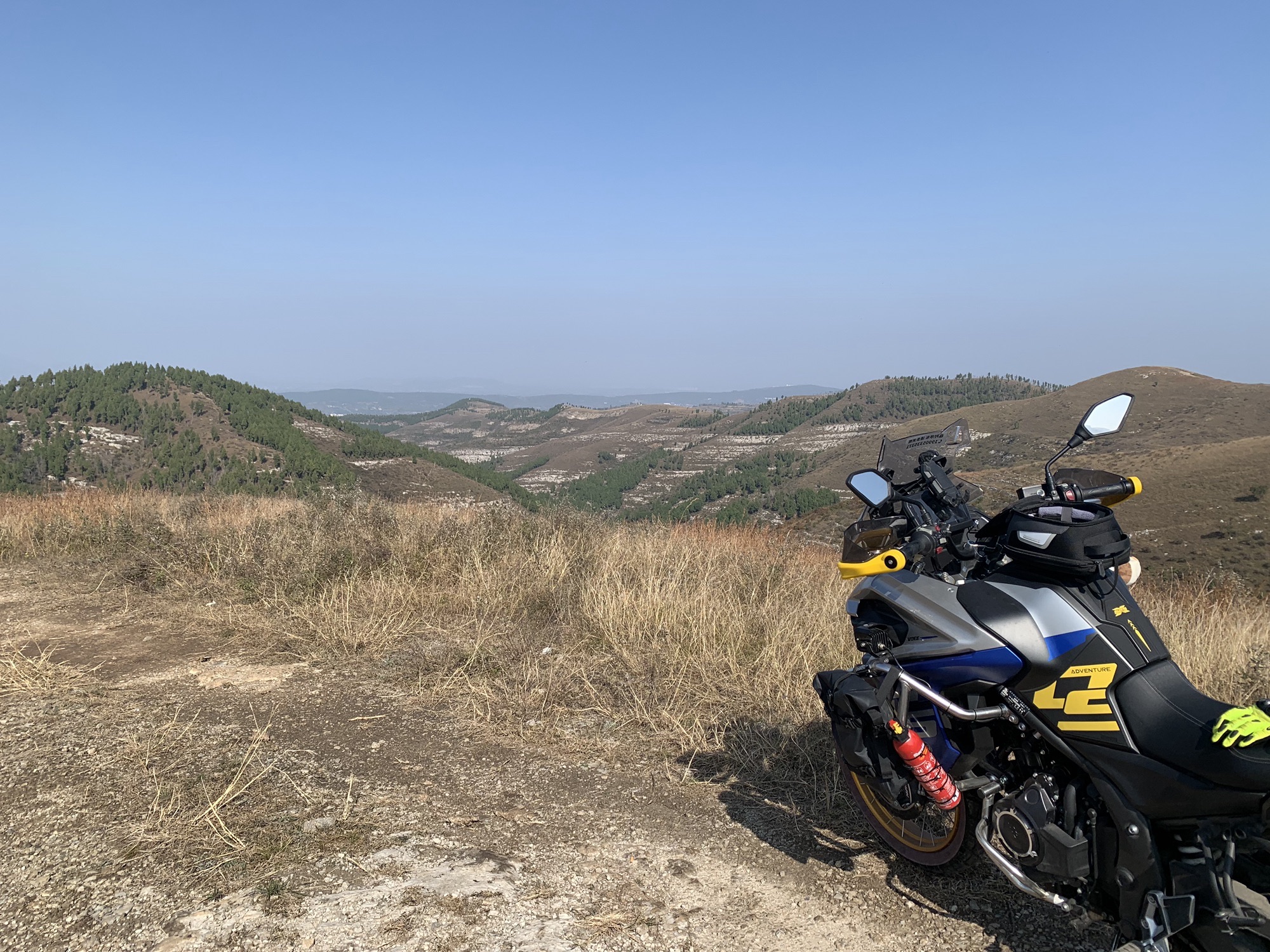 马棚村空中草原旅行图片 3