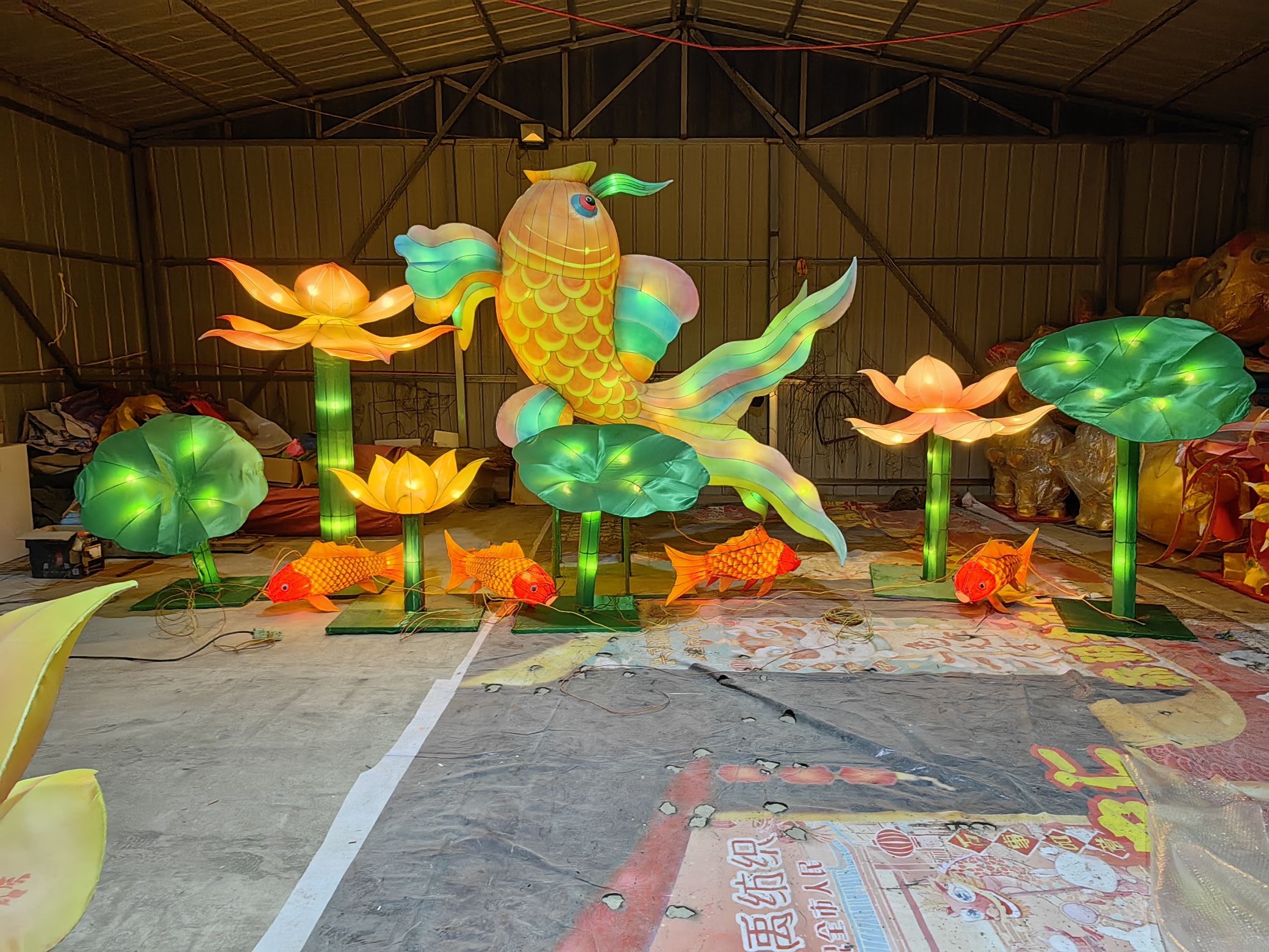 山西龙凤花灯彩灯制作基地(太原店)