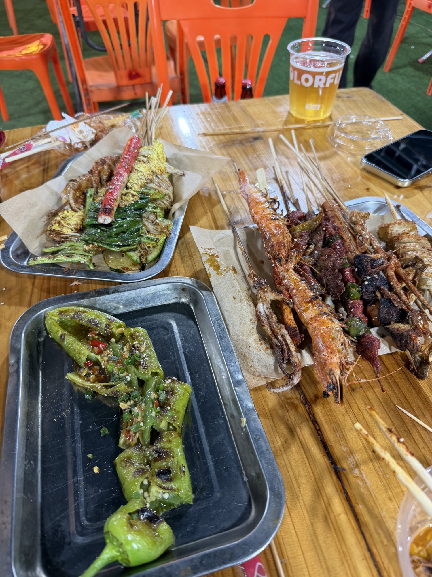 一家人海鲜烧烤