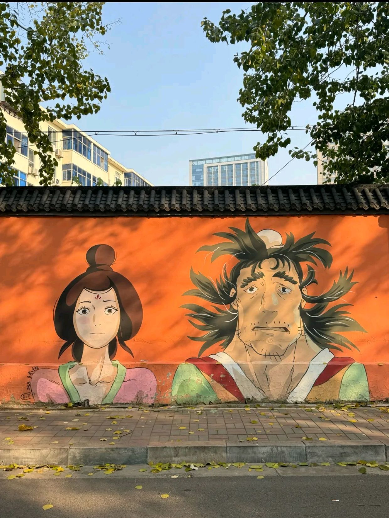黑神话悟空墙绘旅行图片 2