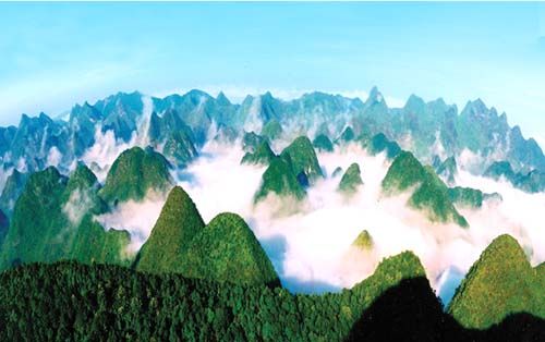 大化百力山旅游风景区旅行图片 1
