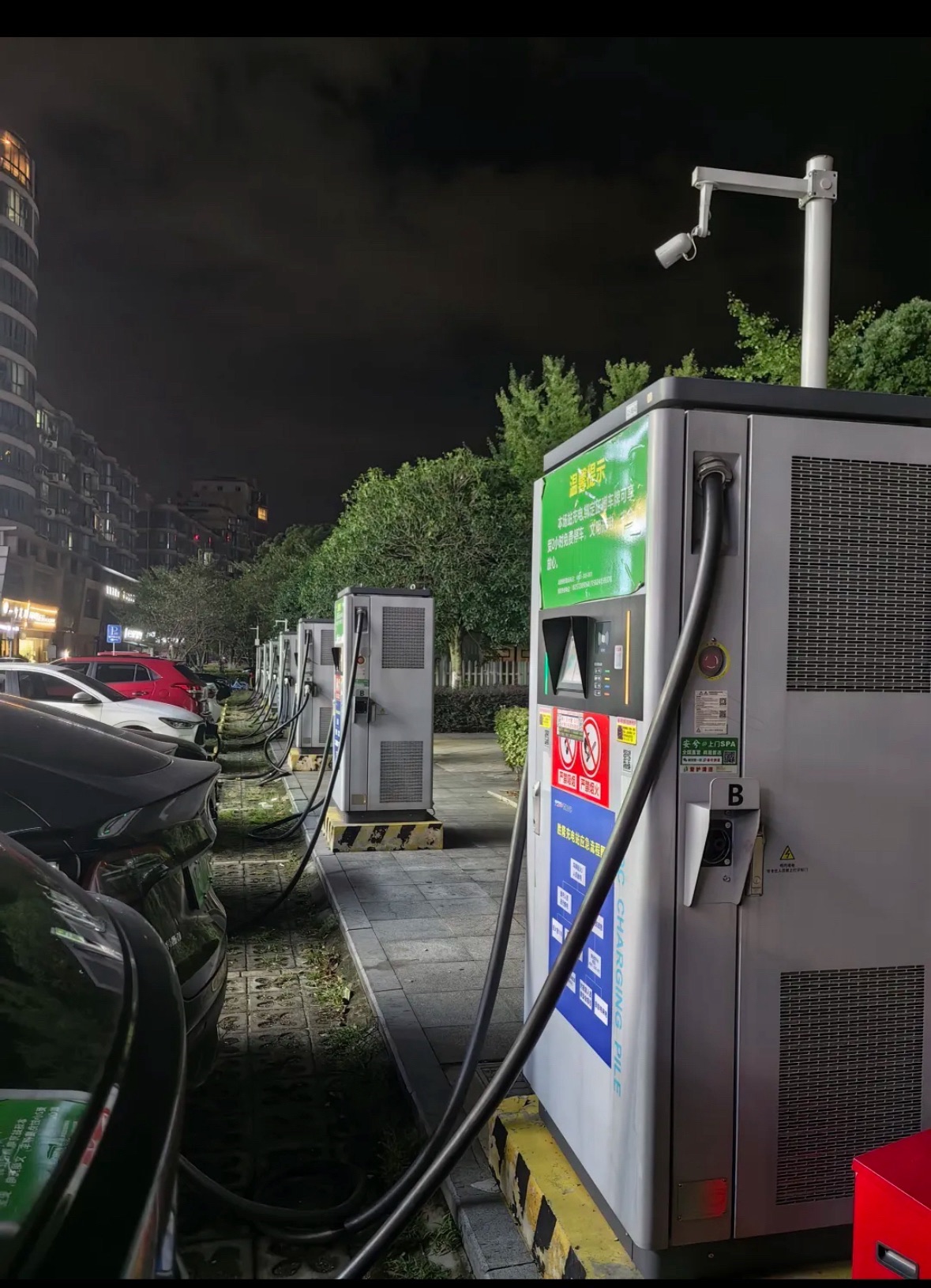 特来电汽车充电站(特来电绍兴城东原汽车城项目)