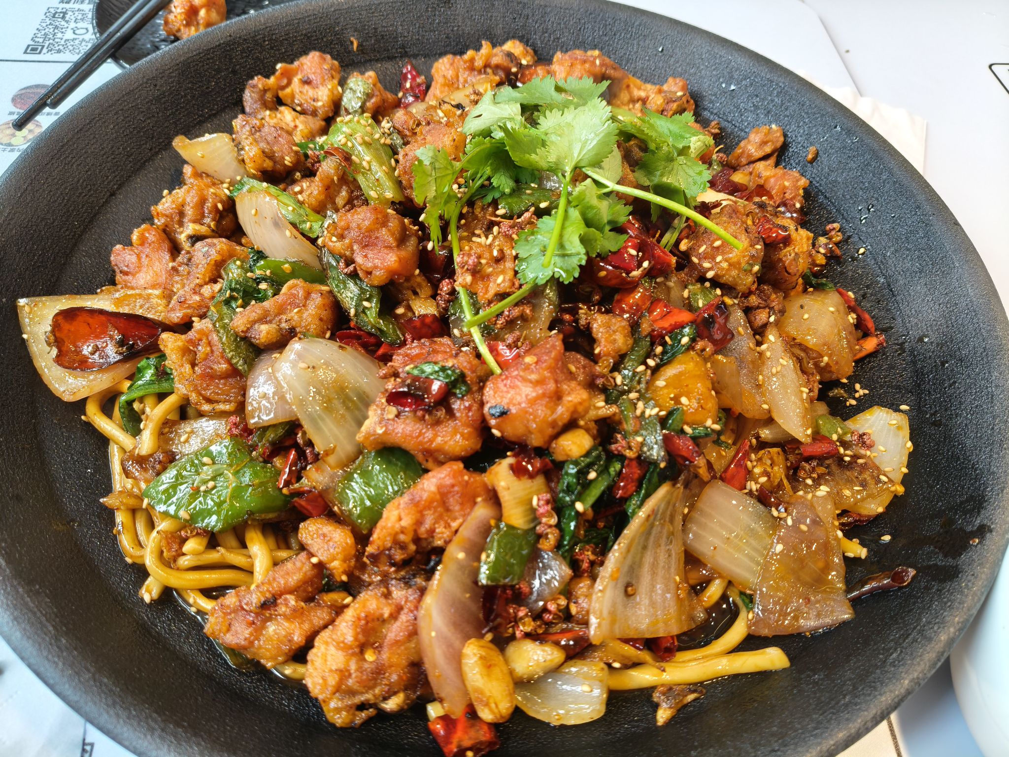 故事派鲜炒大盘鸡(星河宇宙总店)内部环境