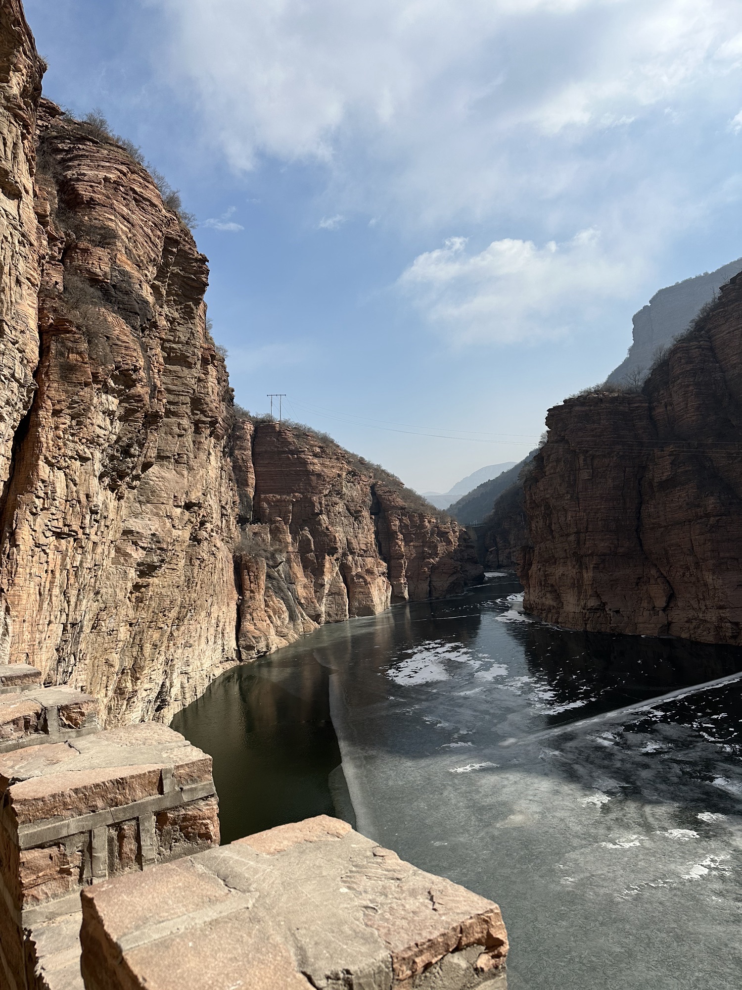 峡沟水库挂壁公路旅行图片 3