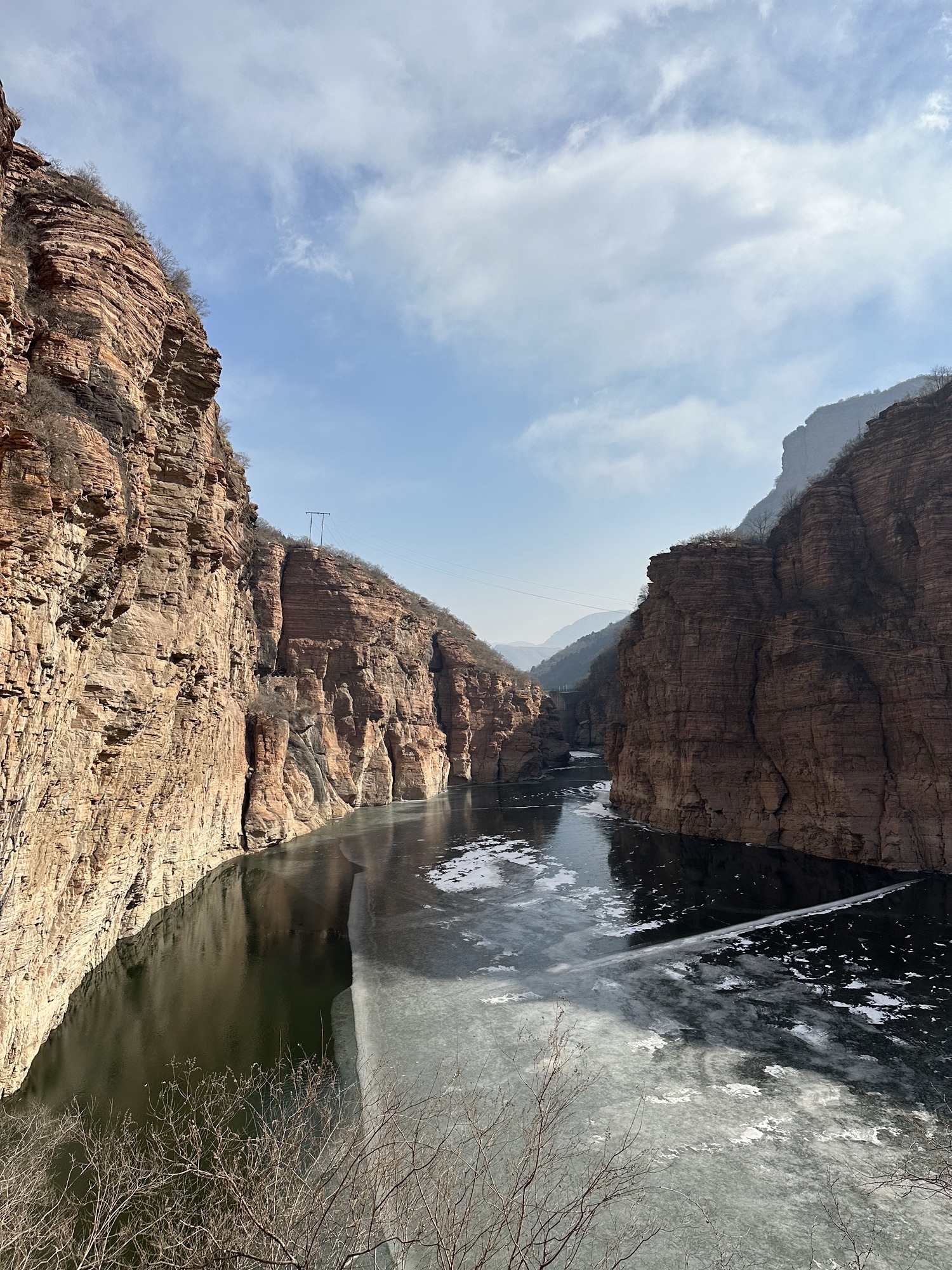峡沟水库挂壁公路旅行图片 1