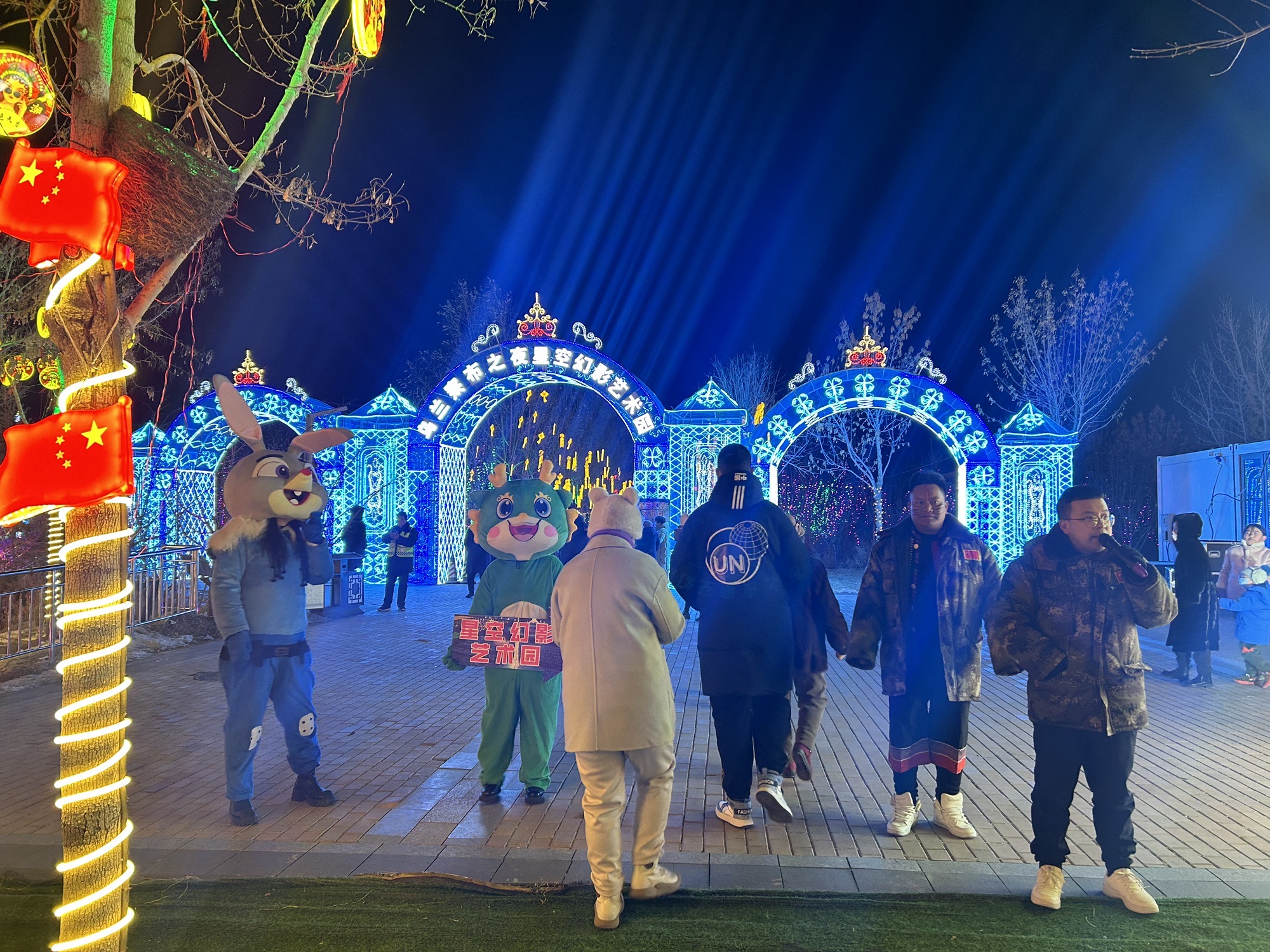 乌兰察布之夜·星空幻影艺术园旅行图片 3