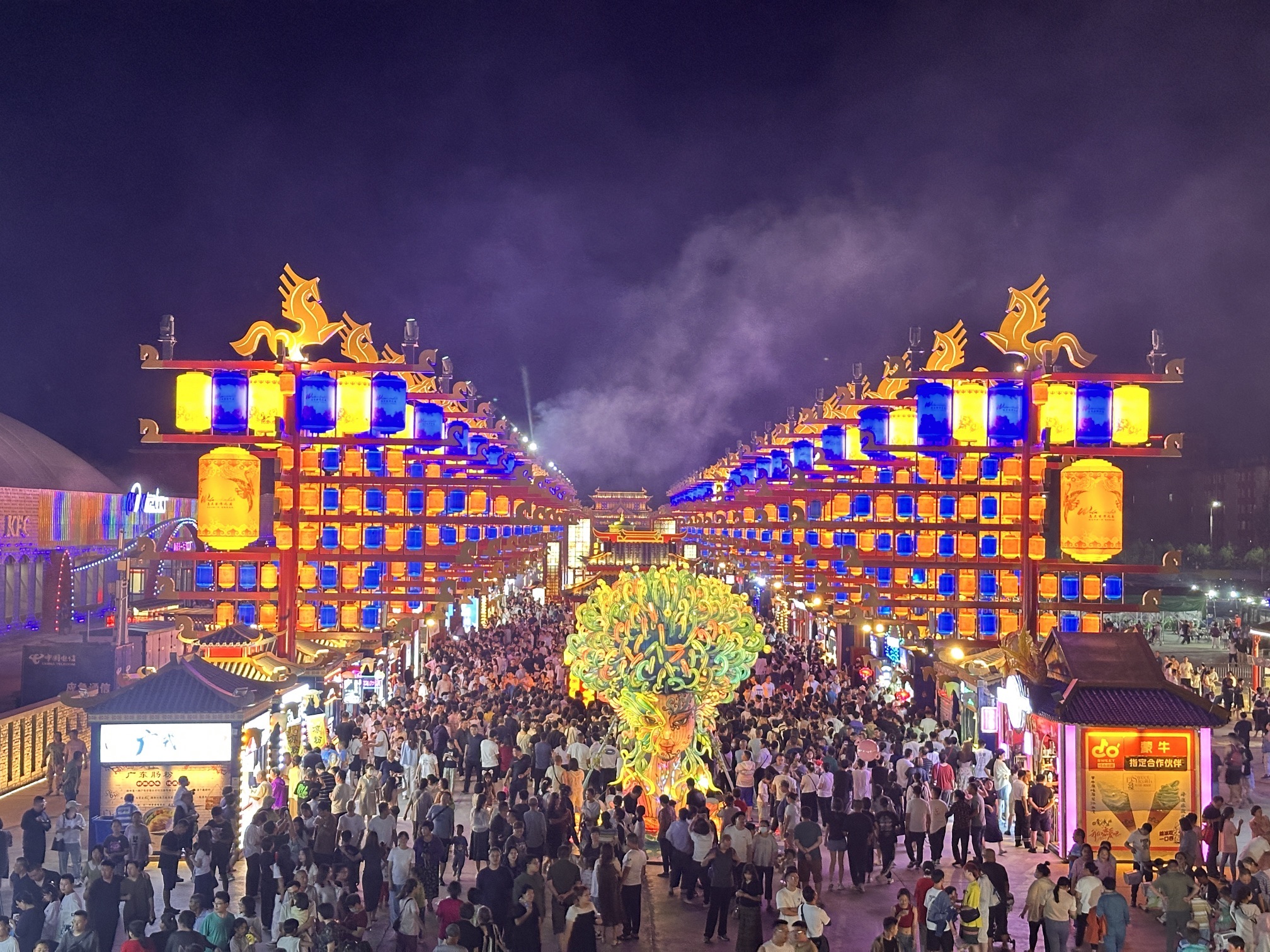 乌兰察布之夜·星空幻影艺术园旅行图片 3