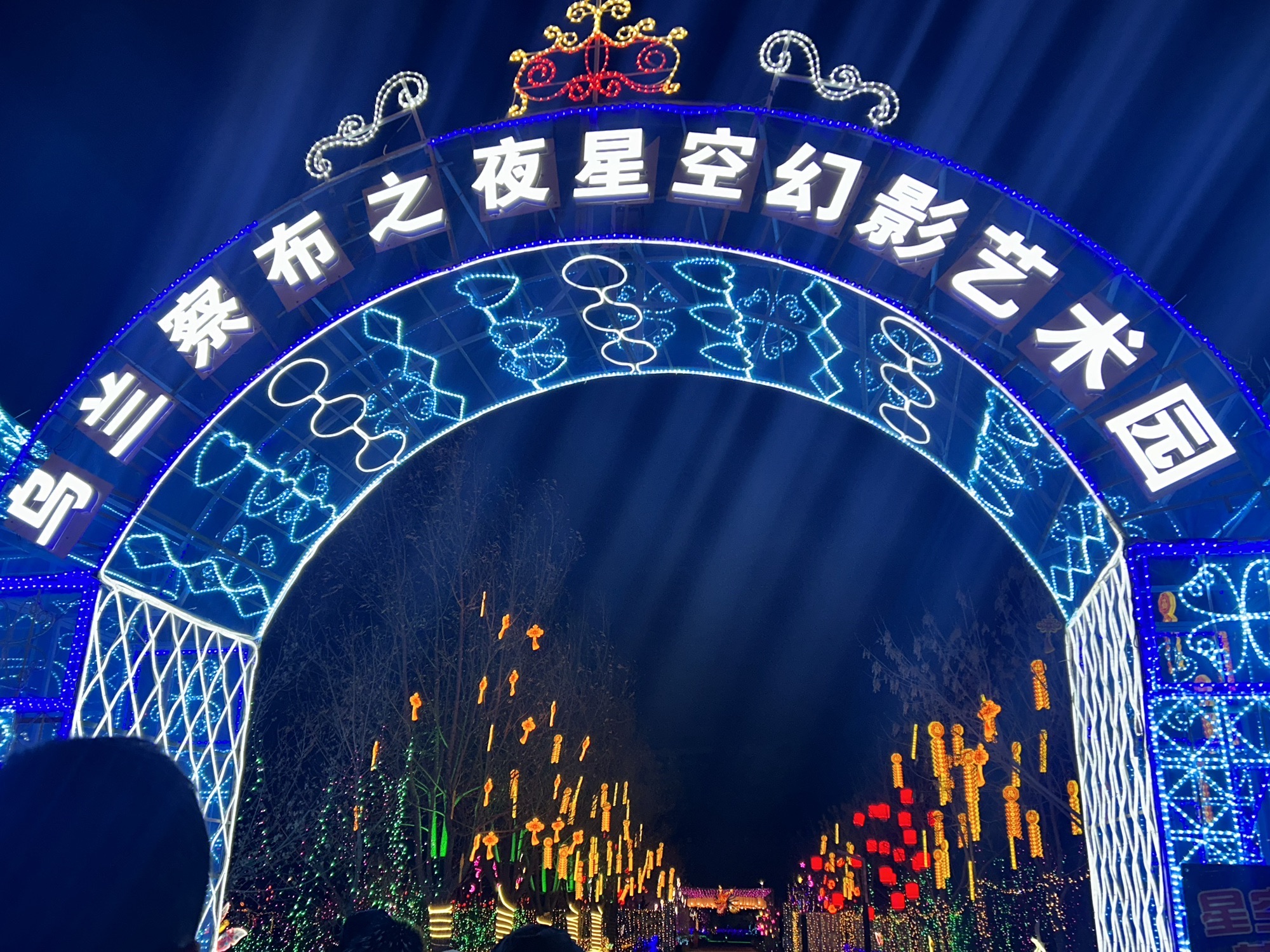 乌兰察布之夜·星空幻影艺术园旅行图片 1