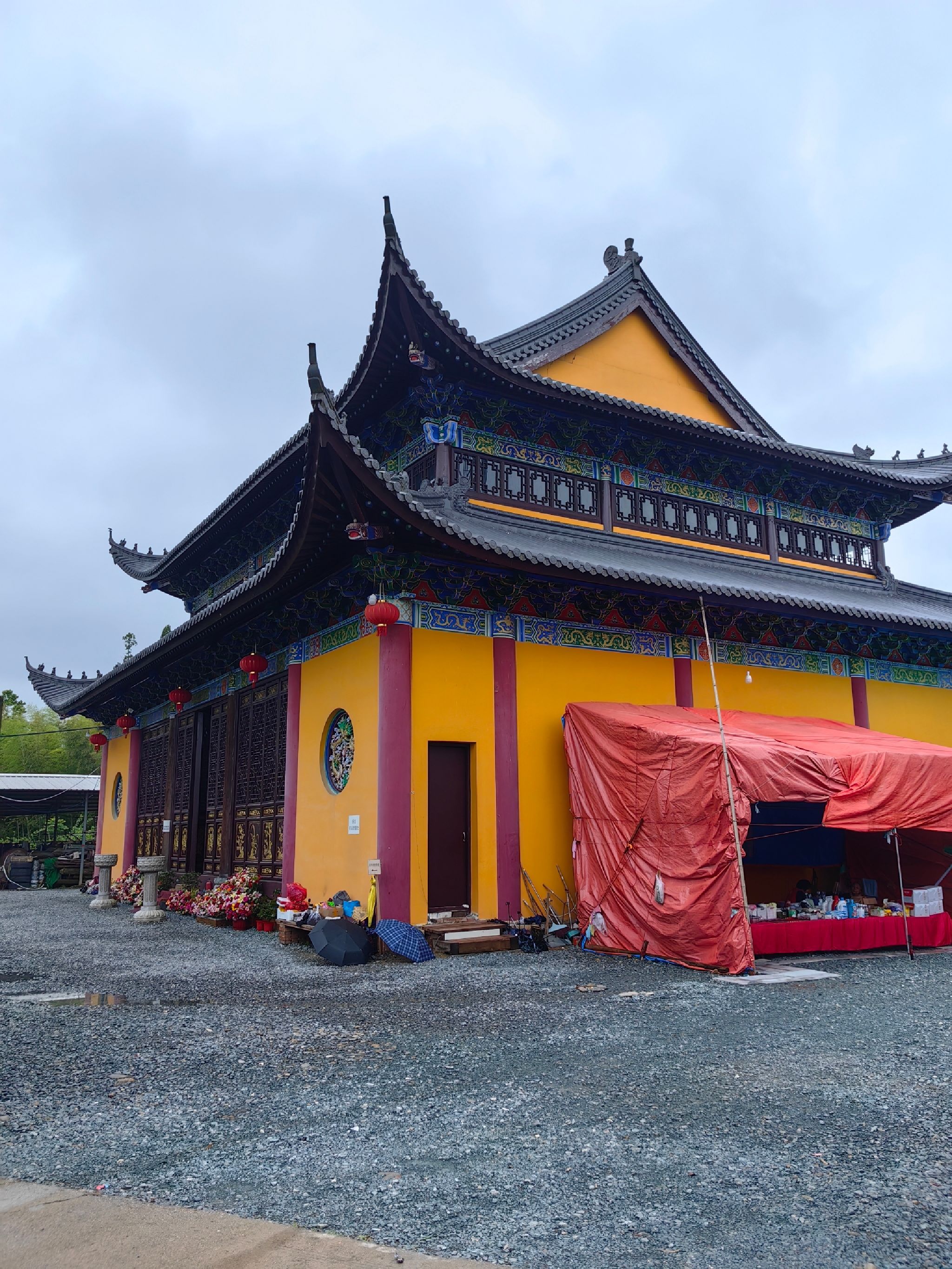 常山县报恩寺实景照片