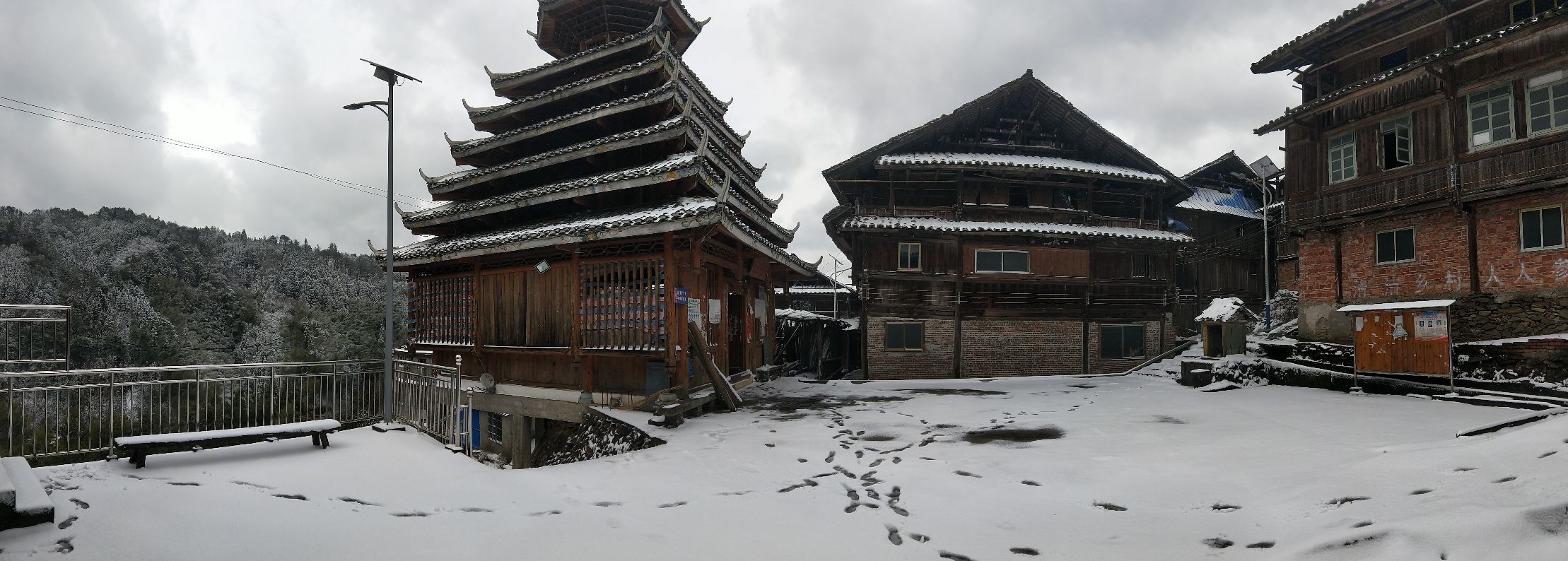 大培山侗寨鼓楼旅行图片 1