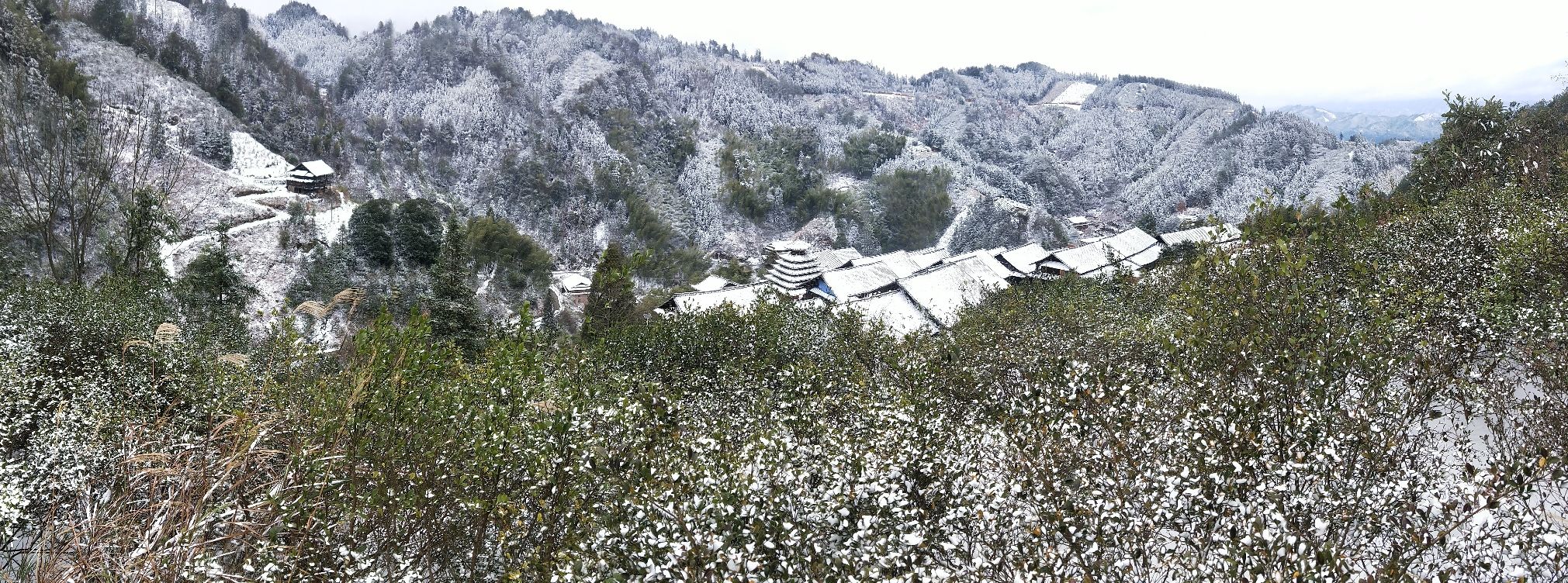 大培山侗寨景区雾培观景台旅行图片 2