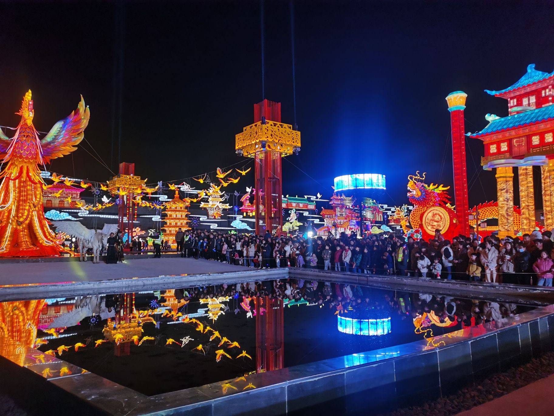 洛阳神都灯宴彩灯世界旅行图片 3