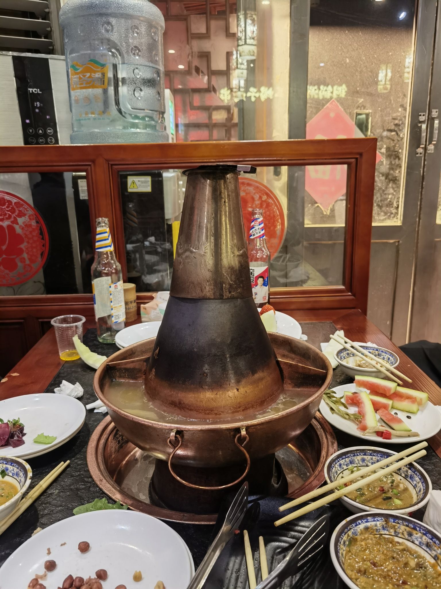 老北平涮肉(立汤路店) - 天通苑北街道便民圈栖邻生活圈餐饮服务服务点实景照片