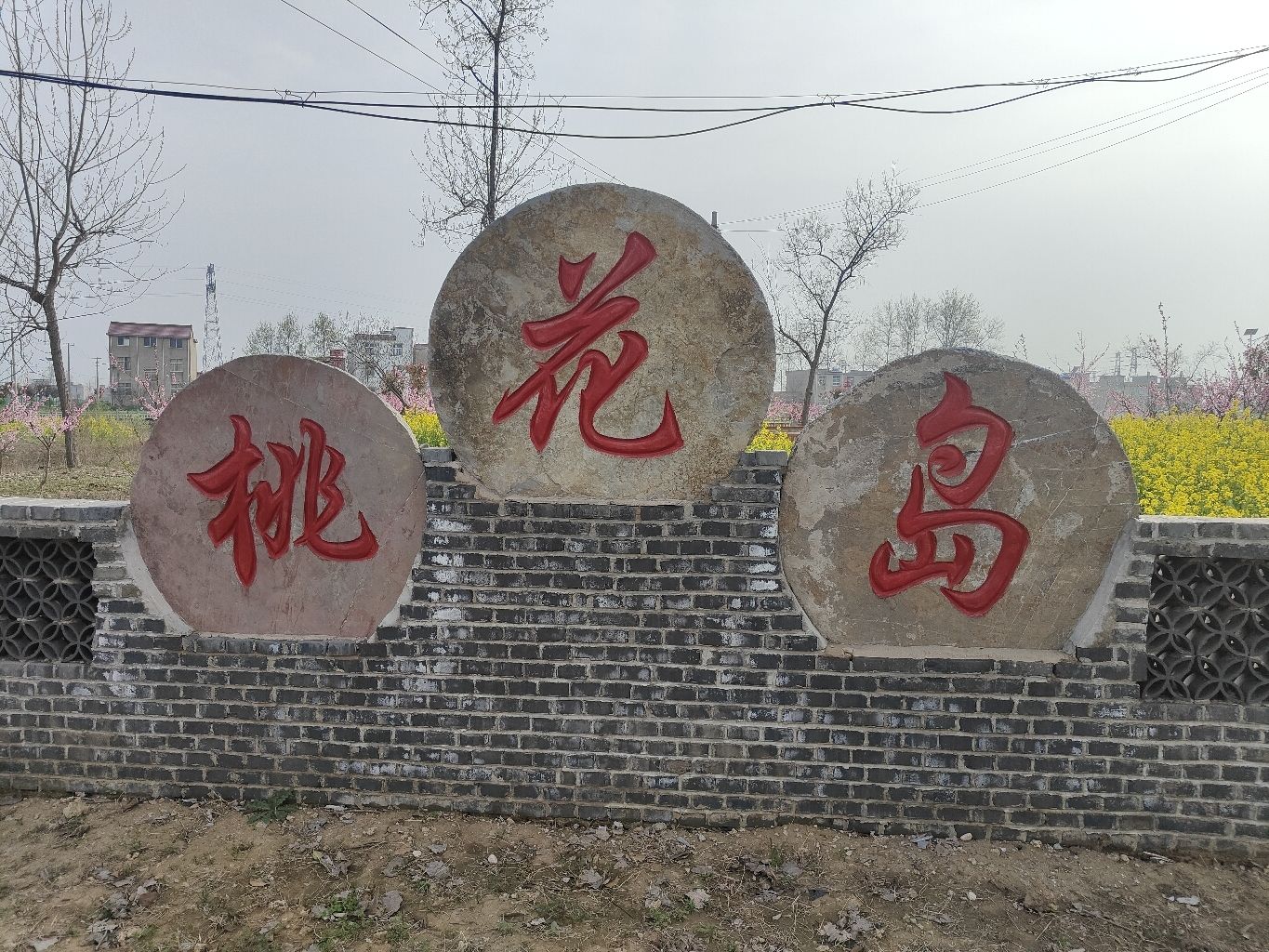 灵璧县禅堂镇河北村桃花岛旅行图片 1