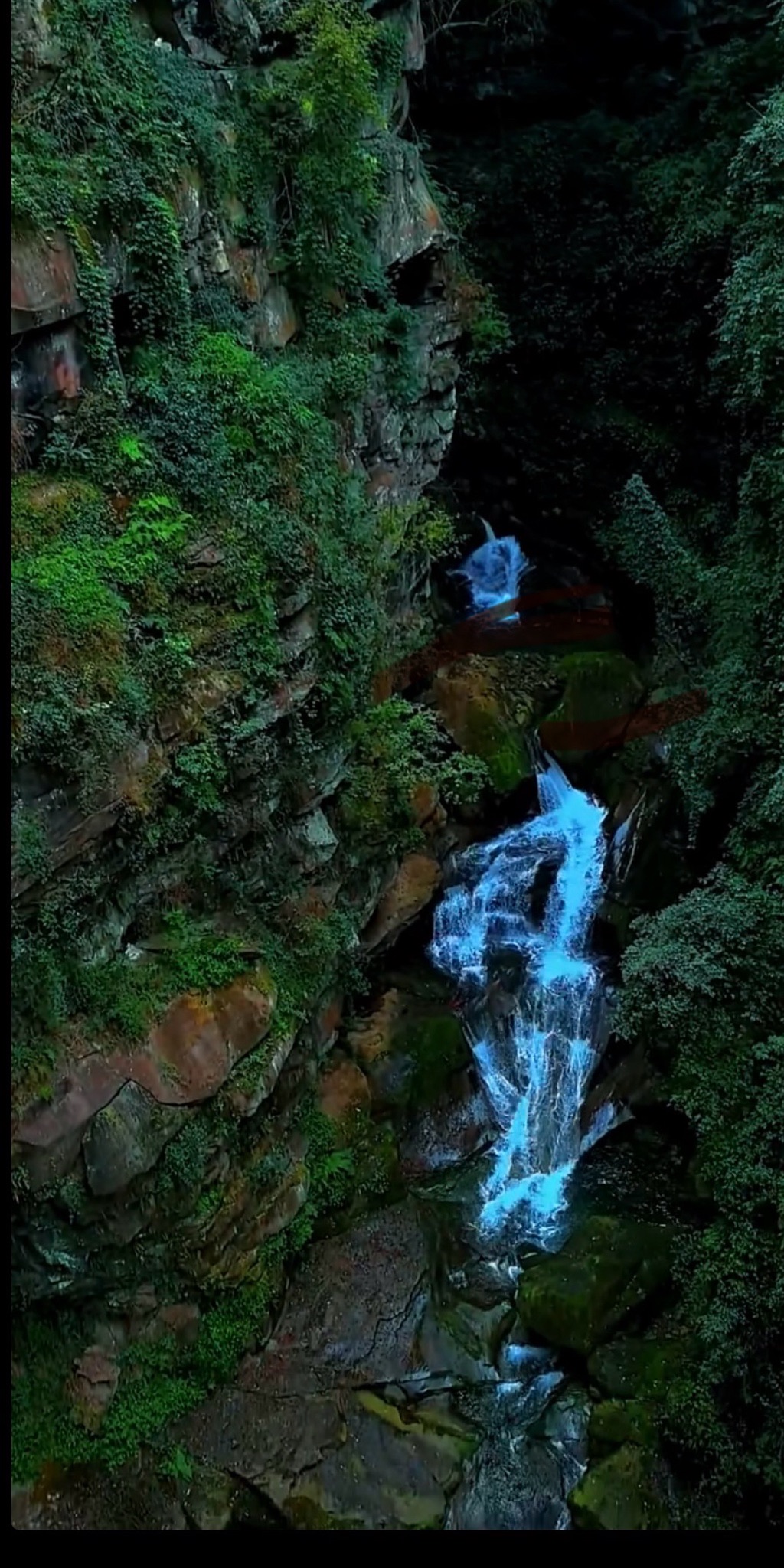 西部龙神沟彩虹吊桥旅行图片 3