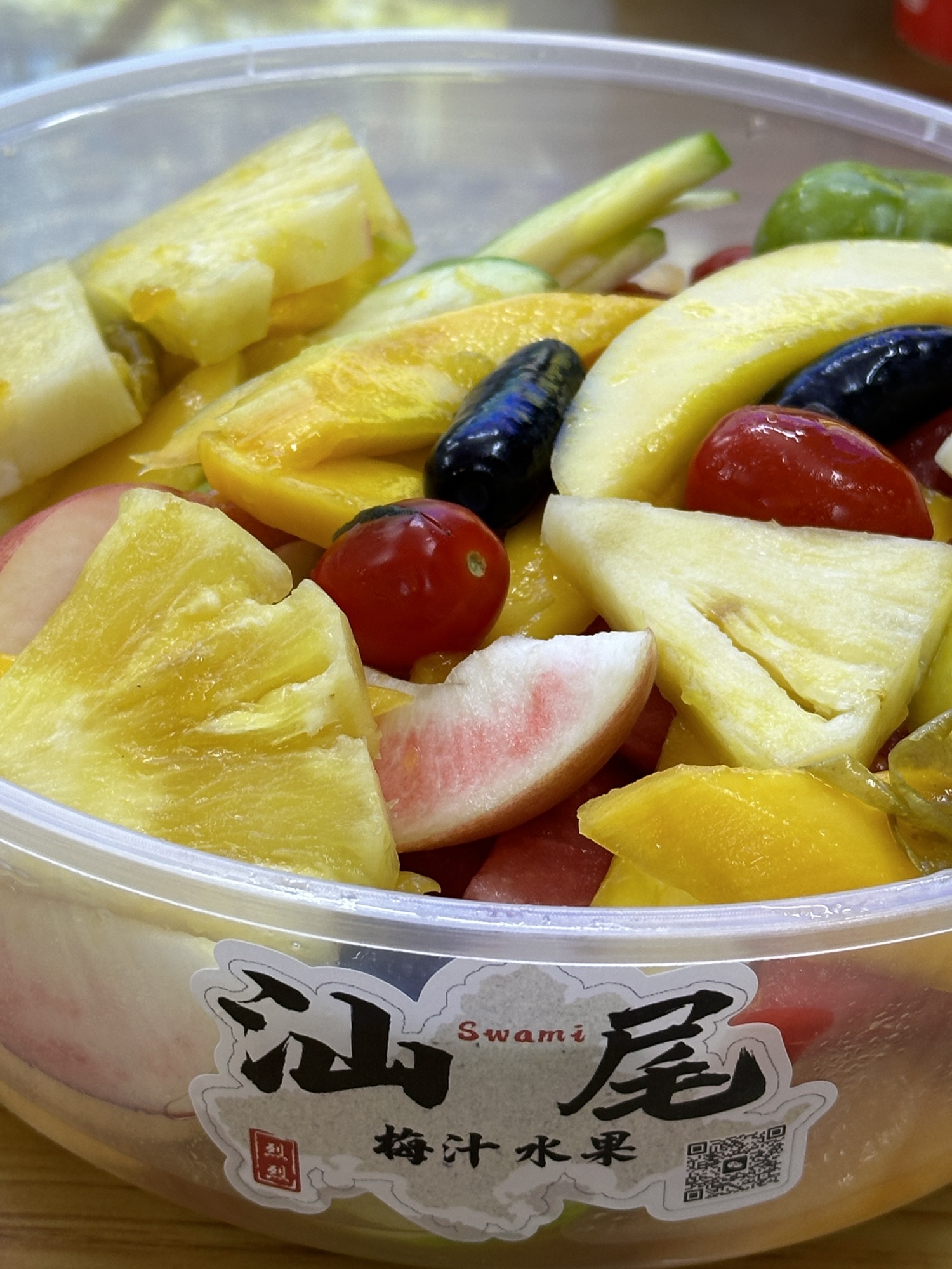 汕美烈烈梅汁水果