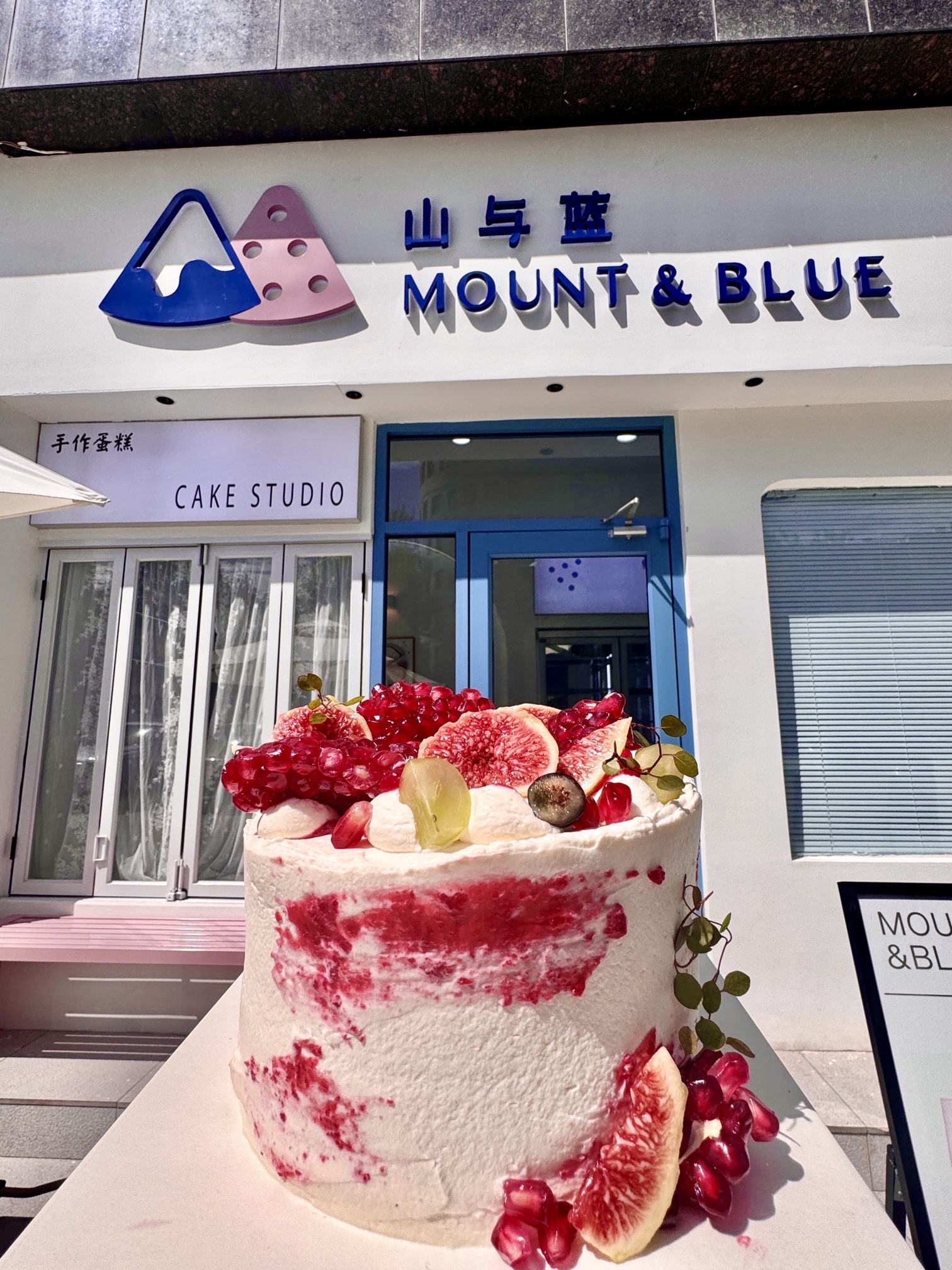 山与蓝生日蛋糕(和平金街店)