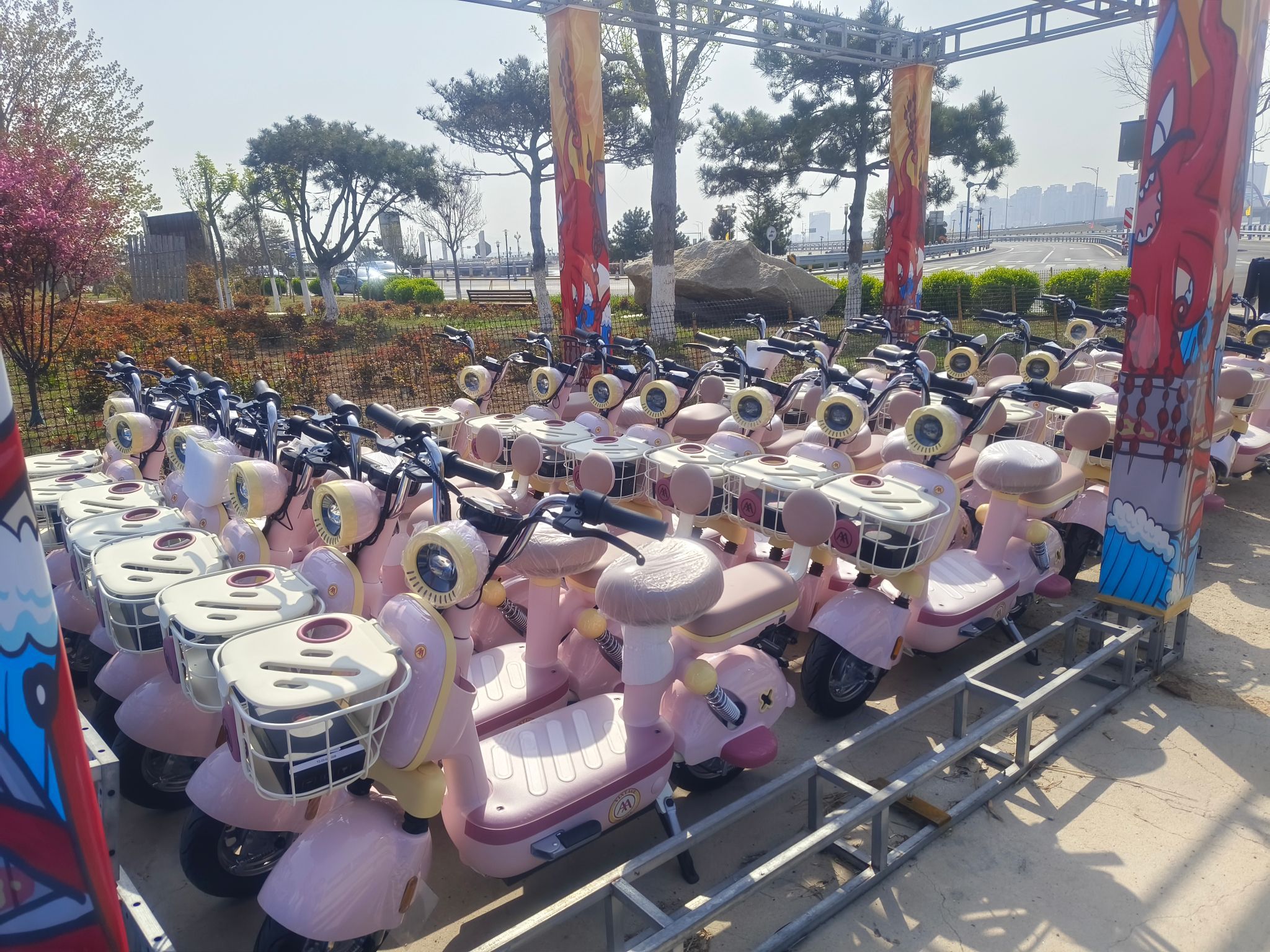 养马岛腾翔租车电动车出租
