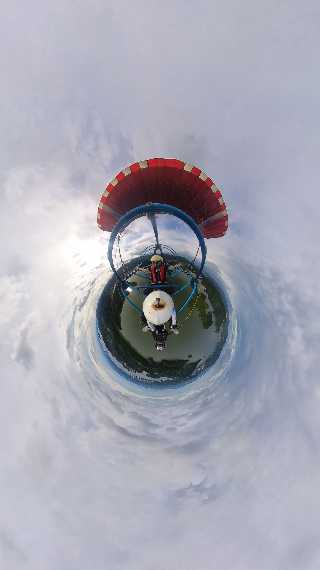 推荐场地-淳安县千岛湖理想花园云上滑翔伞飞行营地