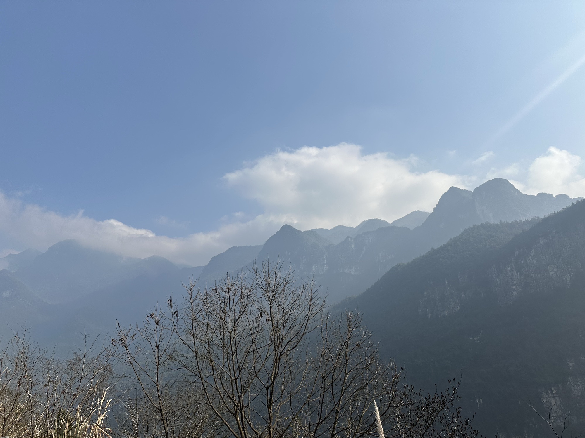 涪江六峡观景台旅行图片 2