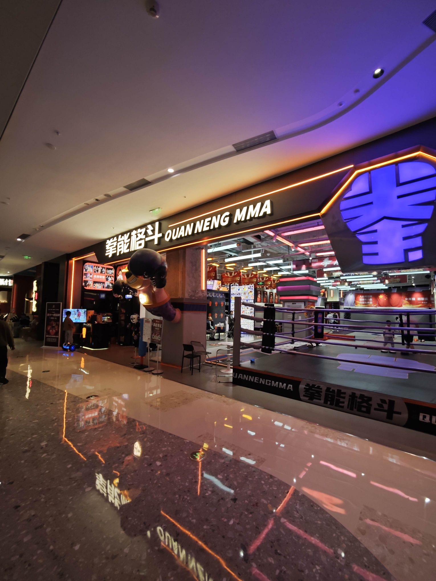 场地封面-拳能格斗·拳击泰拳·综合格斗(光环店)