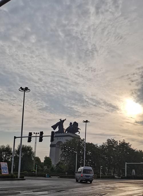 召陵会盟雕塑旅行图片 2