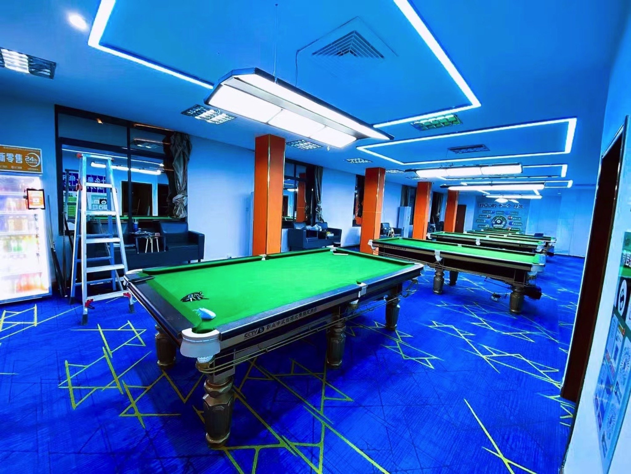 福建福州市鼓楼区附近的台球厅有哪些？