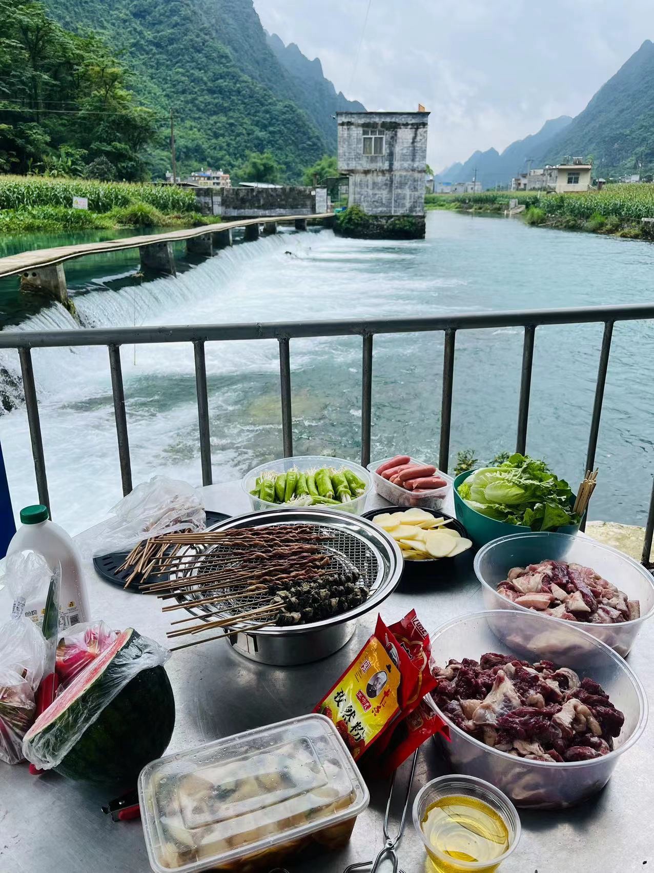 九顿六娘海菜花观景桥旅行图片 3