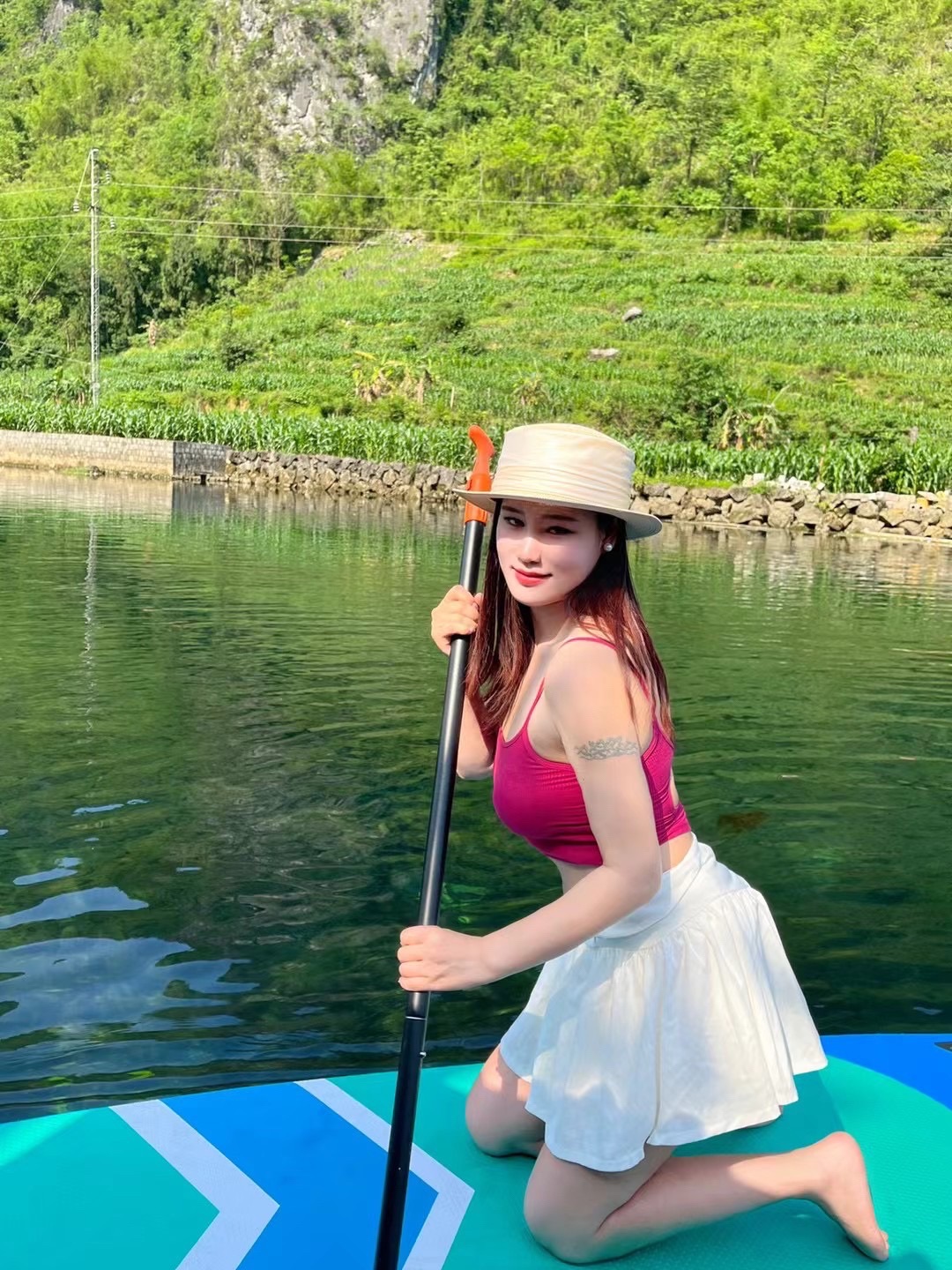 九顿六娘海菜花观景桥旅行图片 3