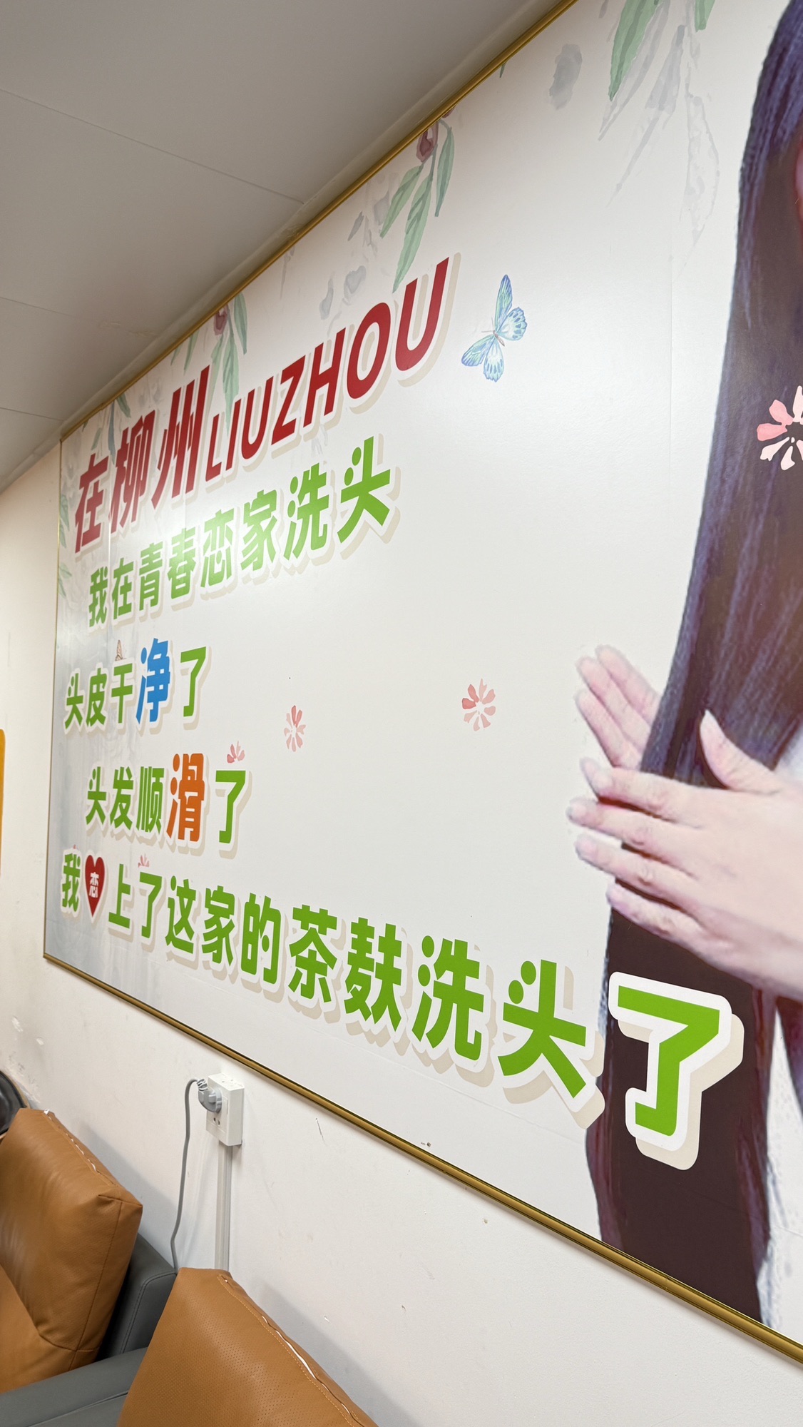 青春恋茶麸洗头