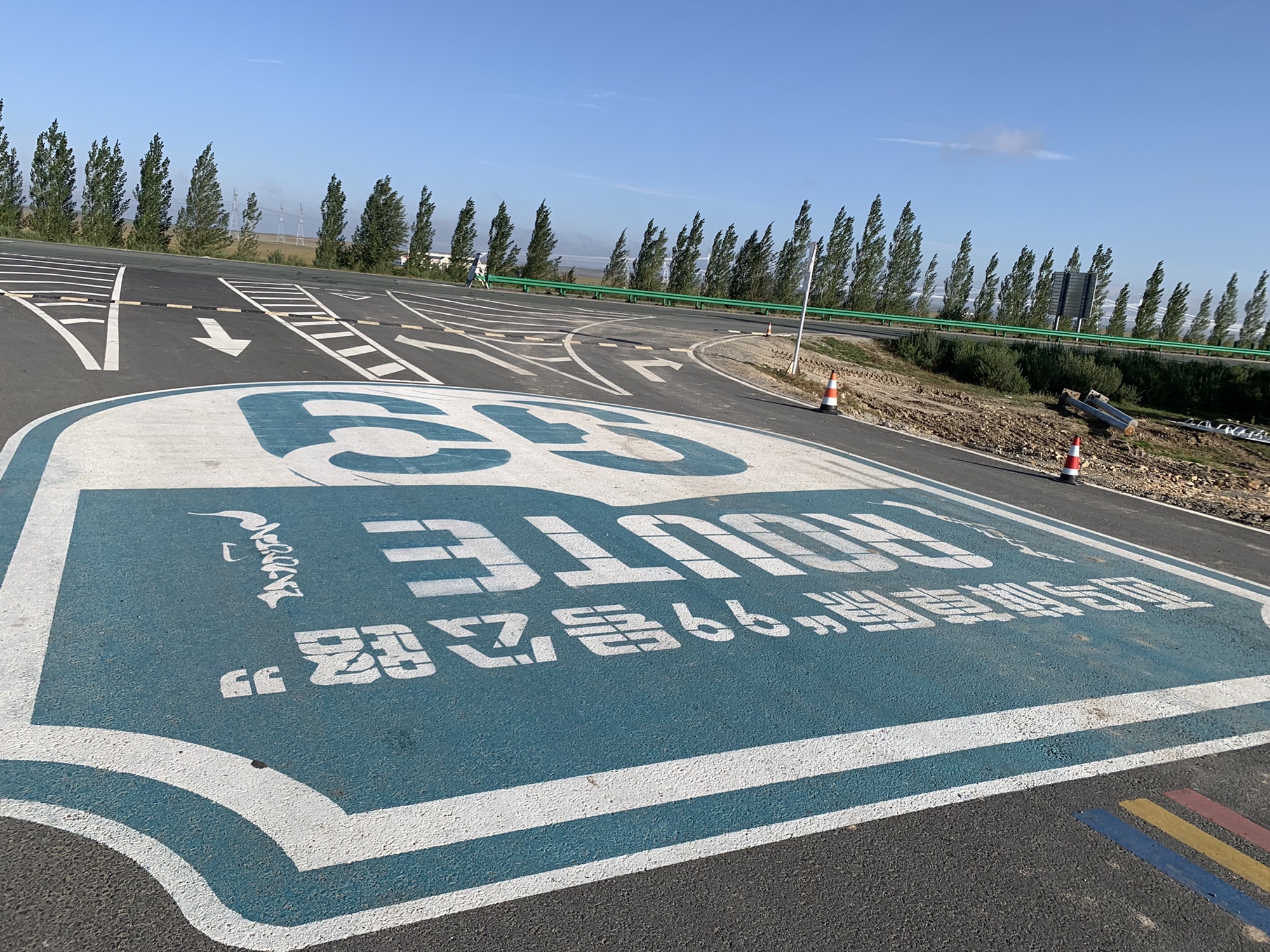 西乌珠穆沁旗草原99号公路起点旅行图片 3
