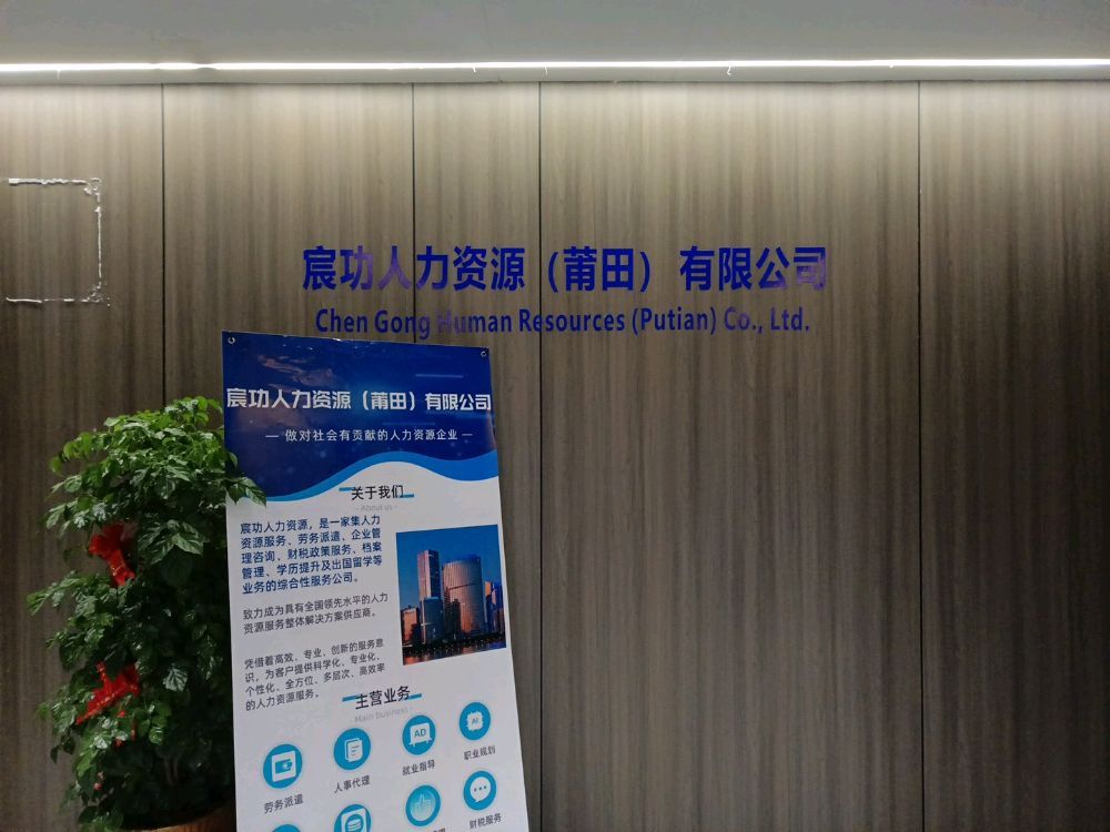 宸功人力资源(莆田)有限公司