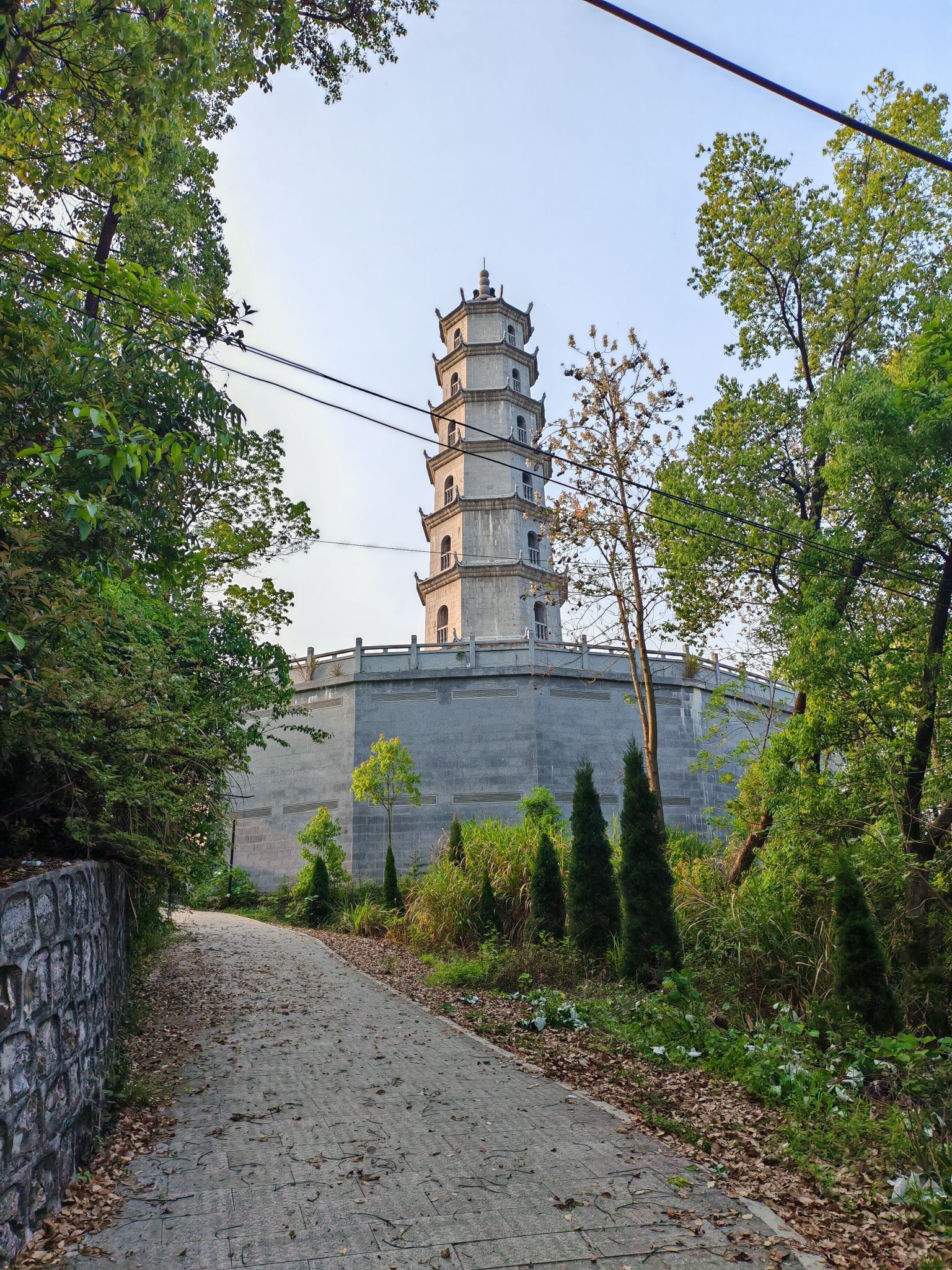 涟源洪水岭白云禅寺实景照片