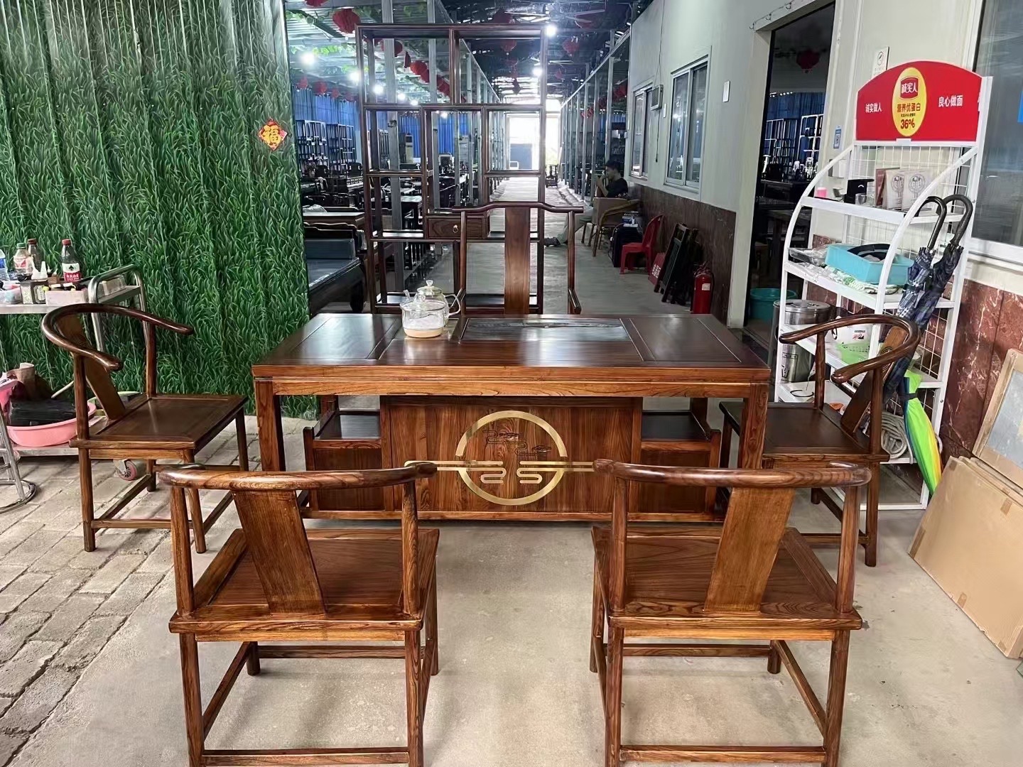 许昌沛冉木业实木古典家具茶桌