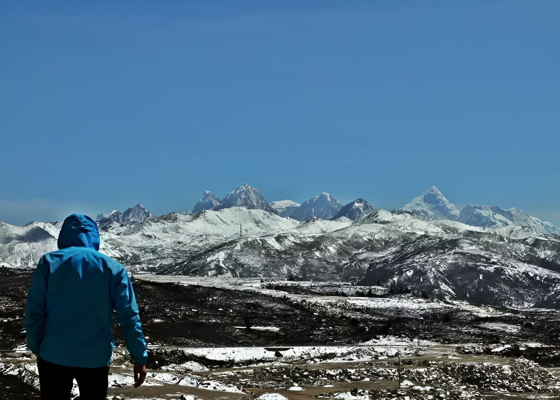 康定机场雪山观景台旅行图片 2