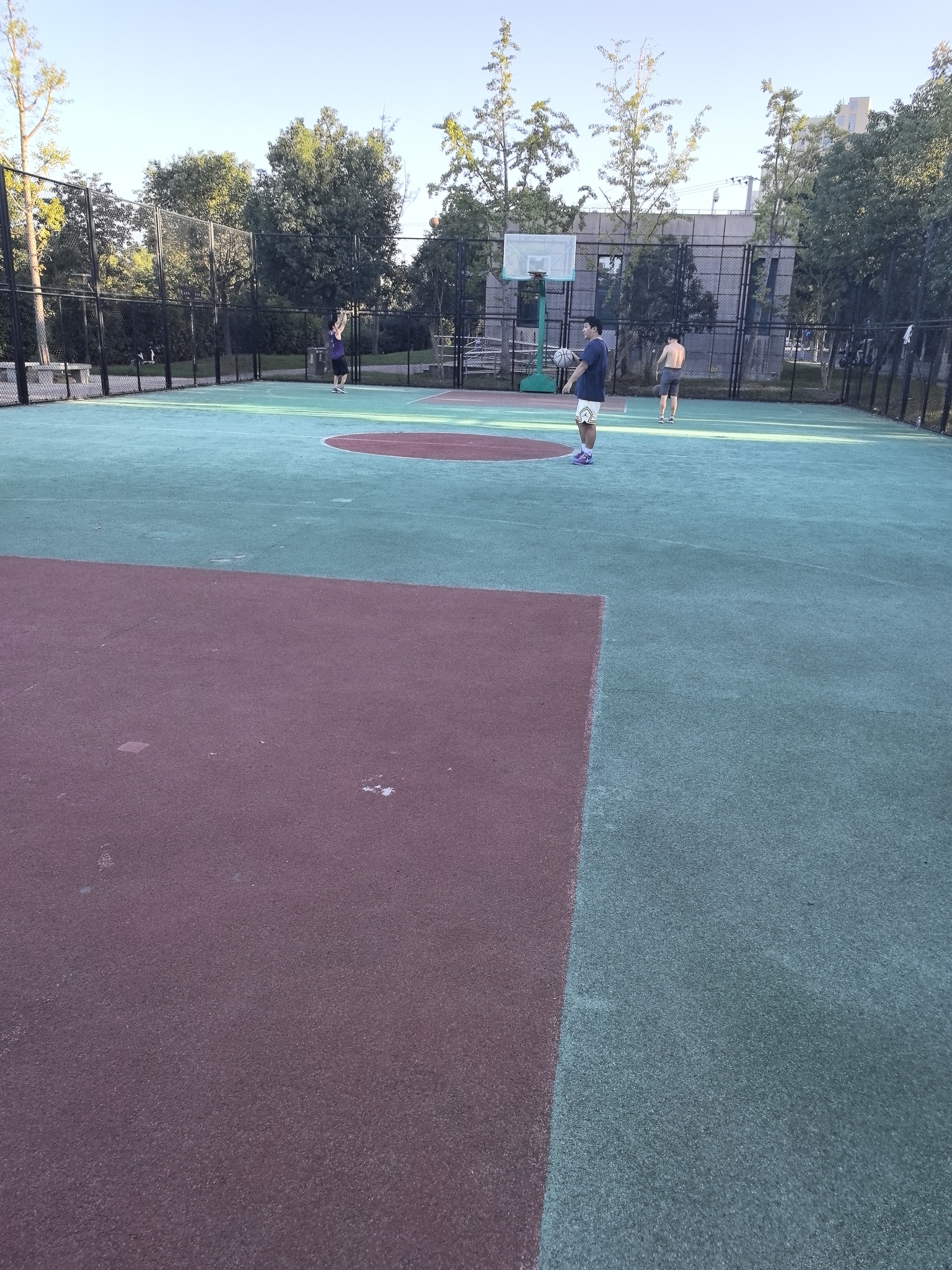 场地封面-田字绿廊篮球场