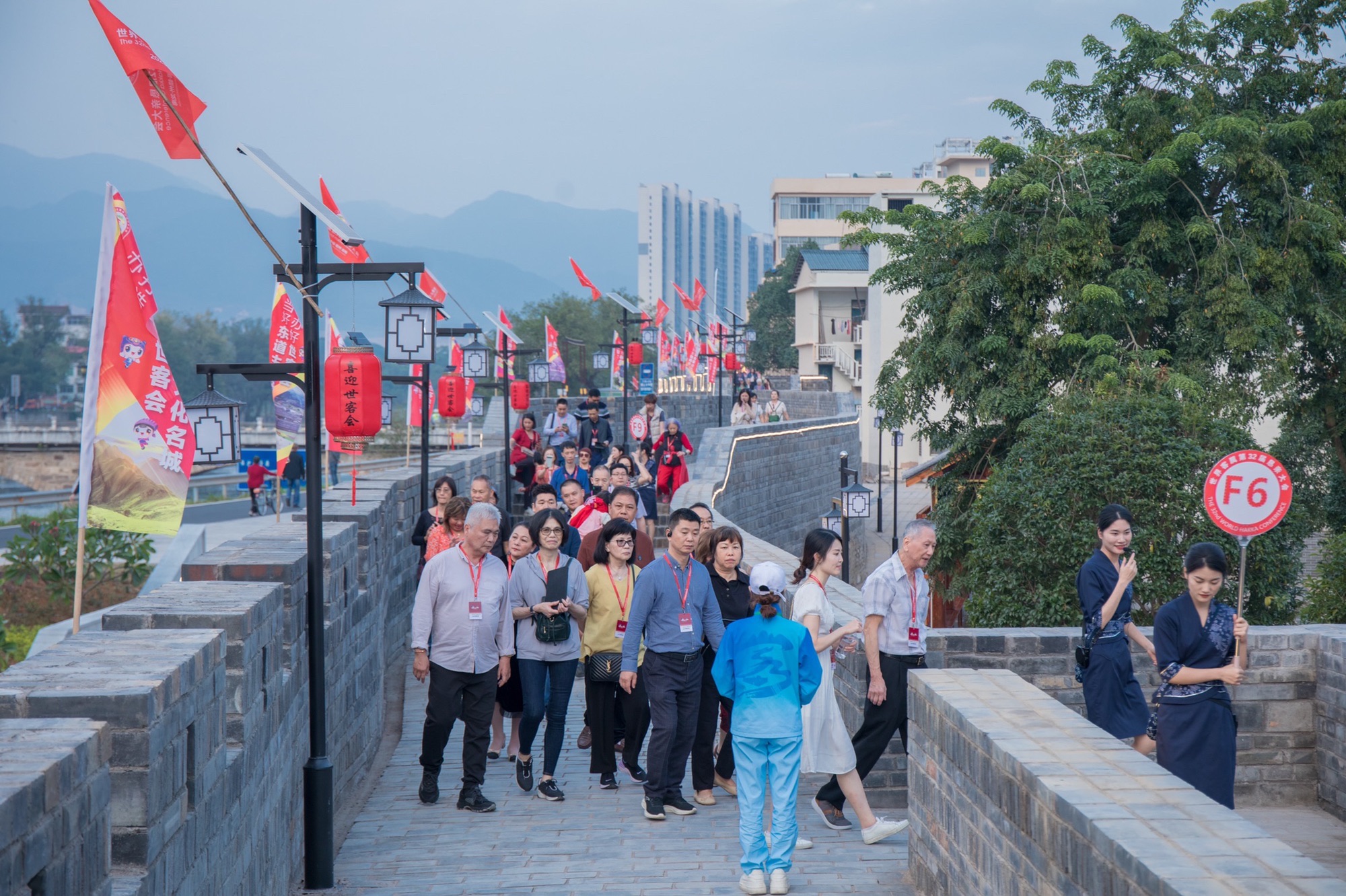 龙南市古城墙旅行图片 1