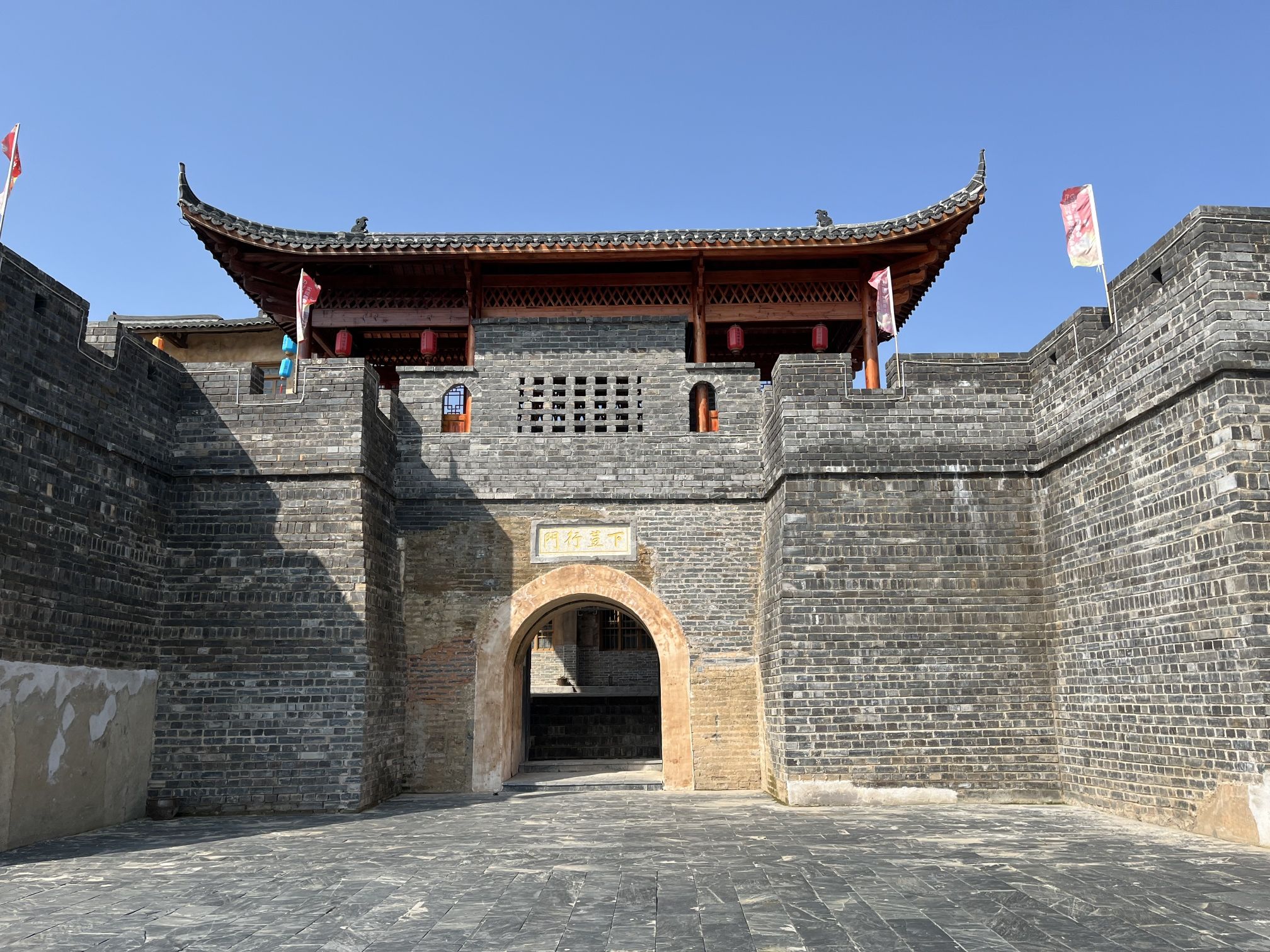 龙南市古城墙旅行图片 2
