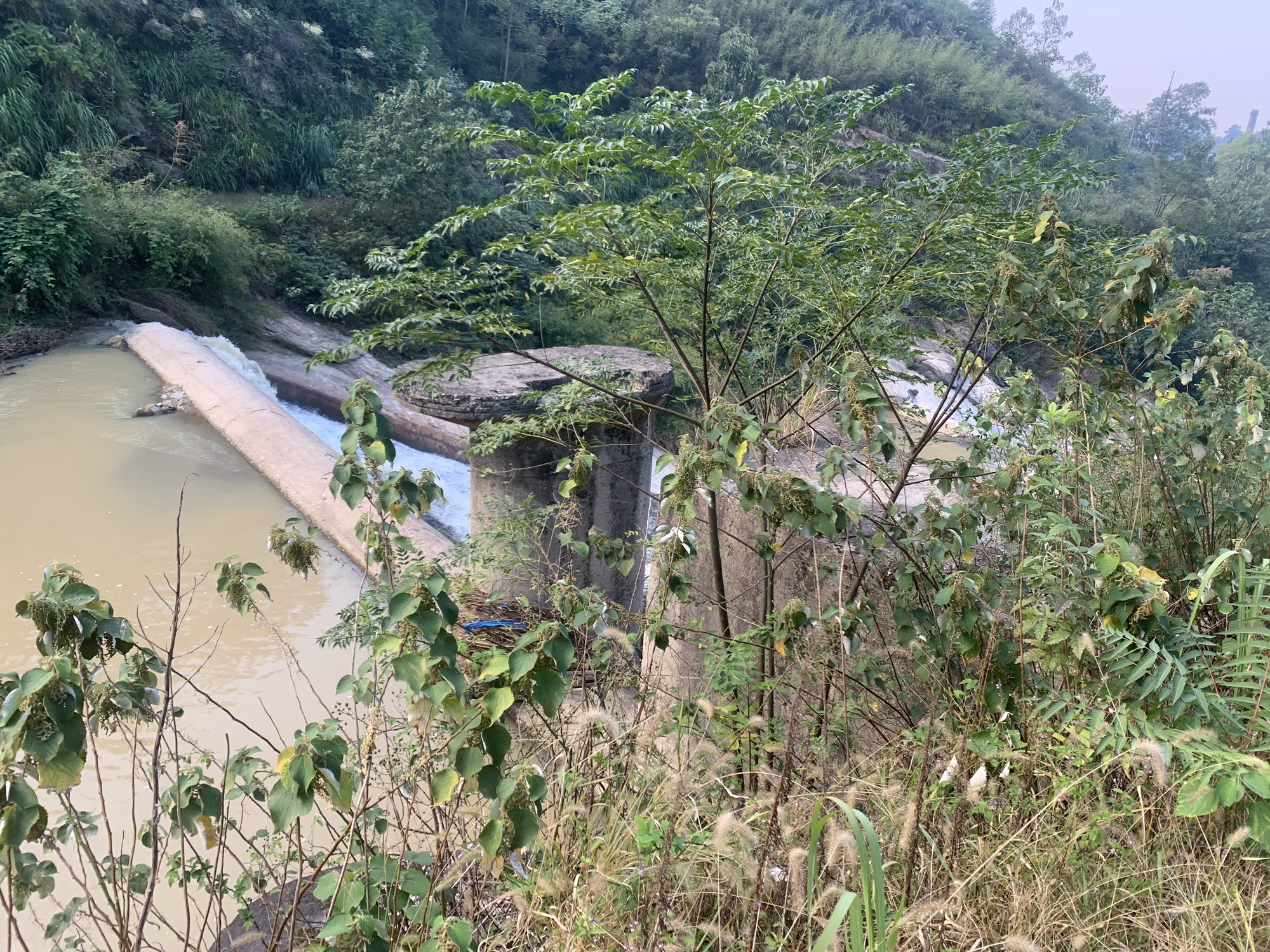 界牌镇龙头河瀑布旅行图片 3