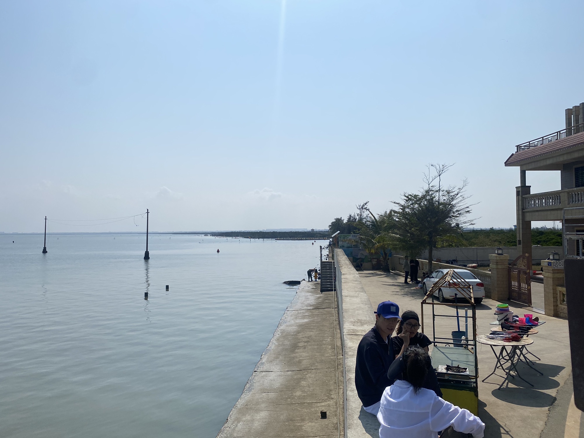 赶海下海口