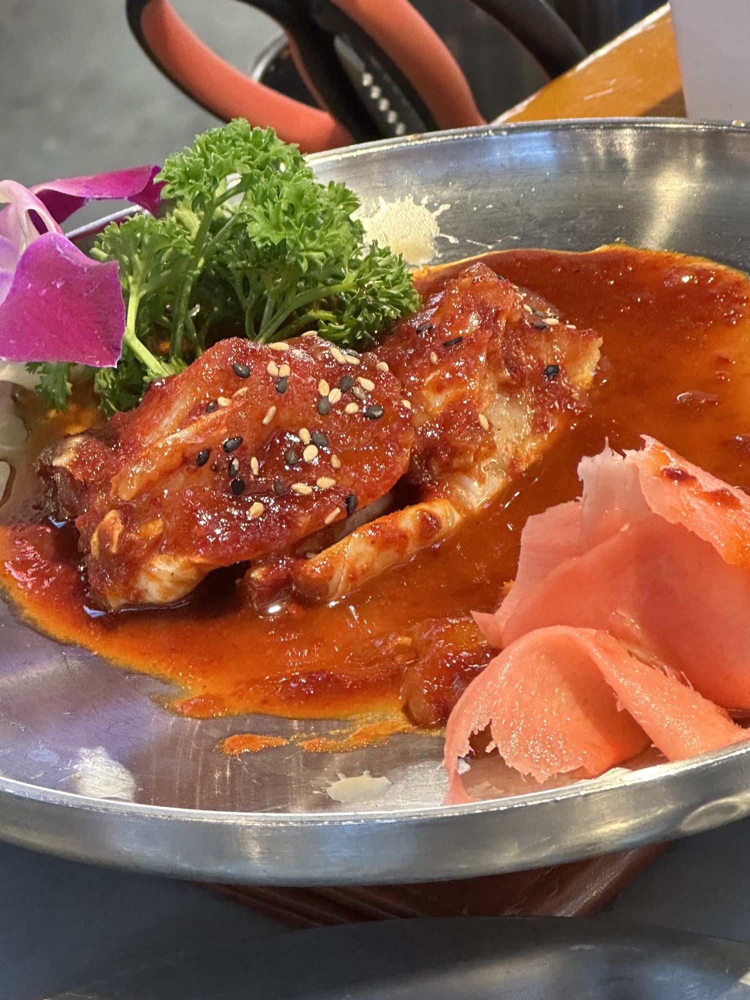 明洞阿姨韩式酱蟹烤肉大排档(平乐园店)