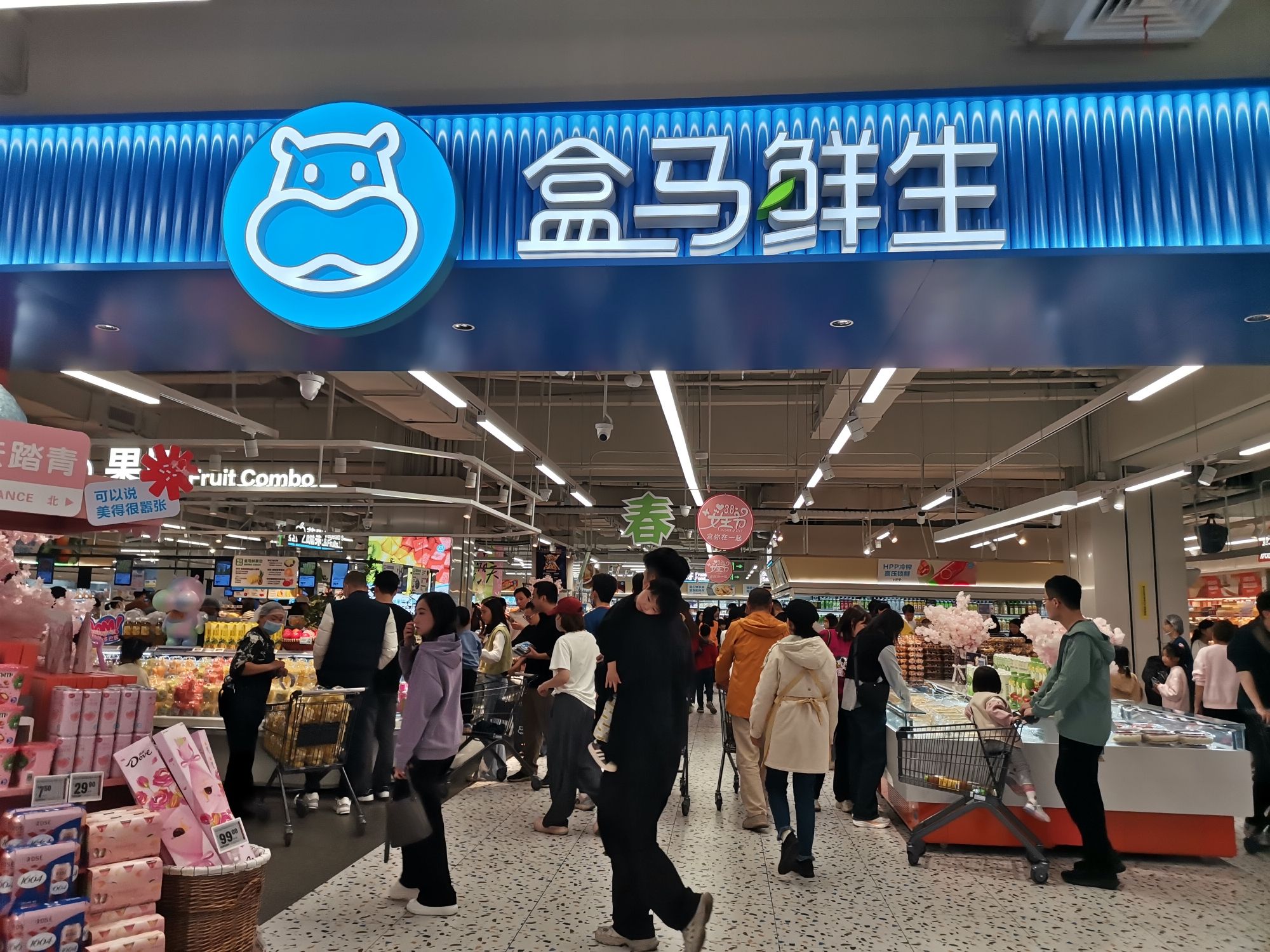 盒马鲜生(东莞大道海德汇一城店)