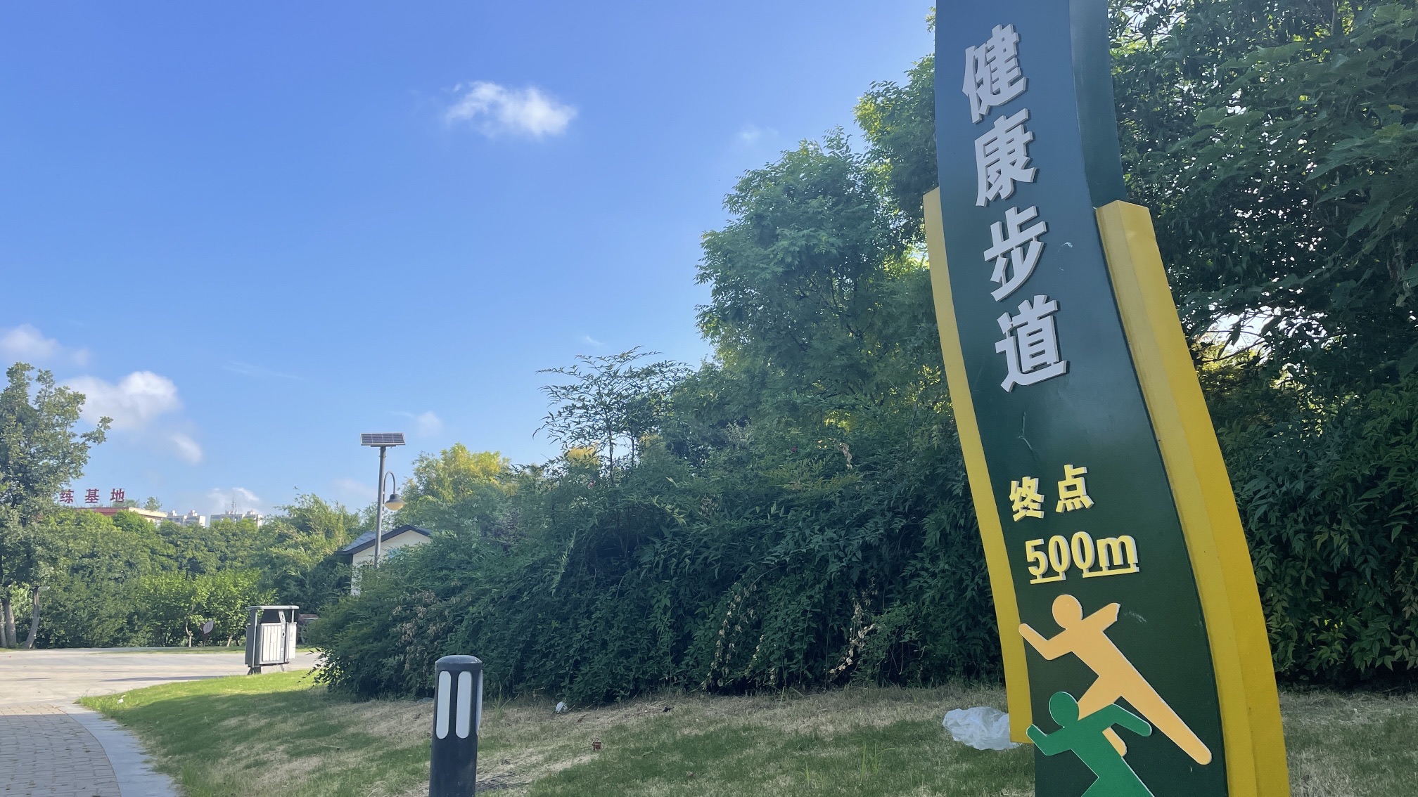 阜南解放社区高杆灯公园旅行图片 3