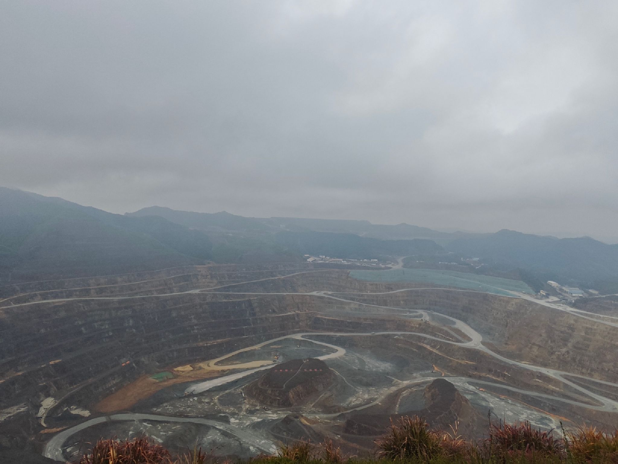 江铜德铜铜厂采区观景平台旅行图片 1