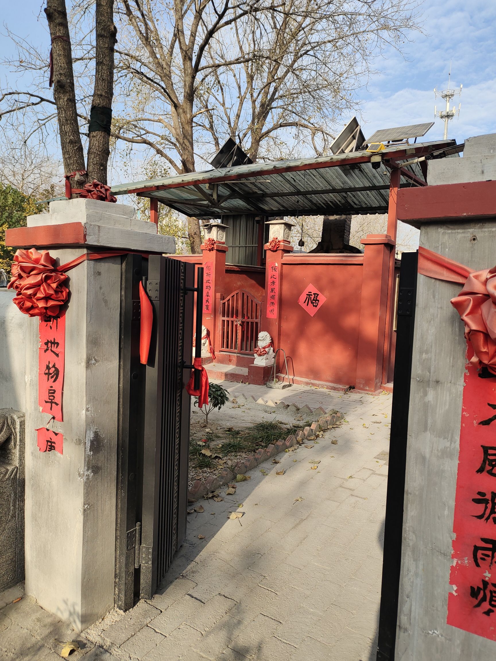 青岛市黄岛区土地庙实景照片