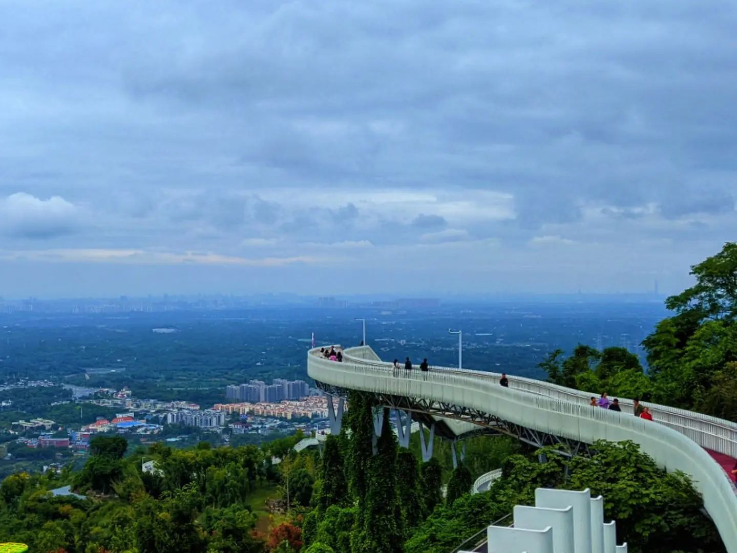 天府新区合江玻璃栈道旅行图片 1