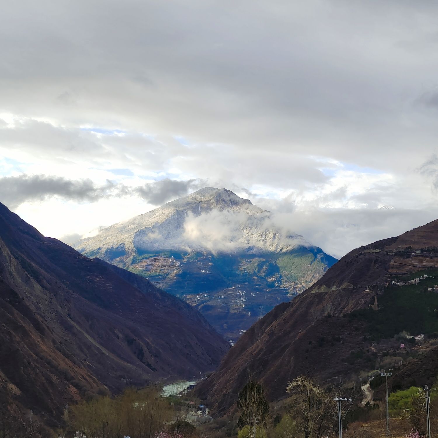 甲居藏寨大峡谷9号观景台旅行图片 3